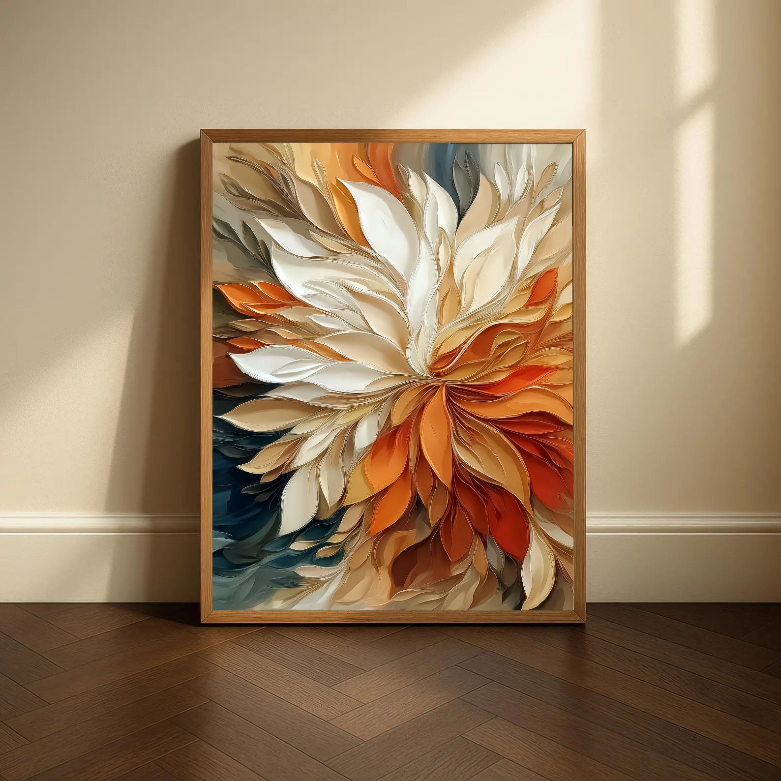 Warm Petal Relief