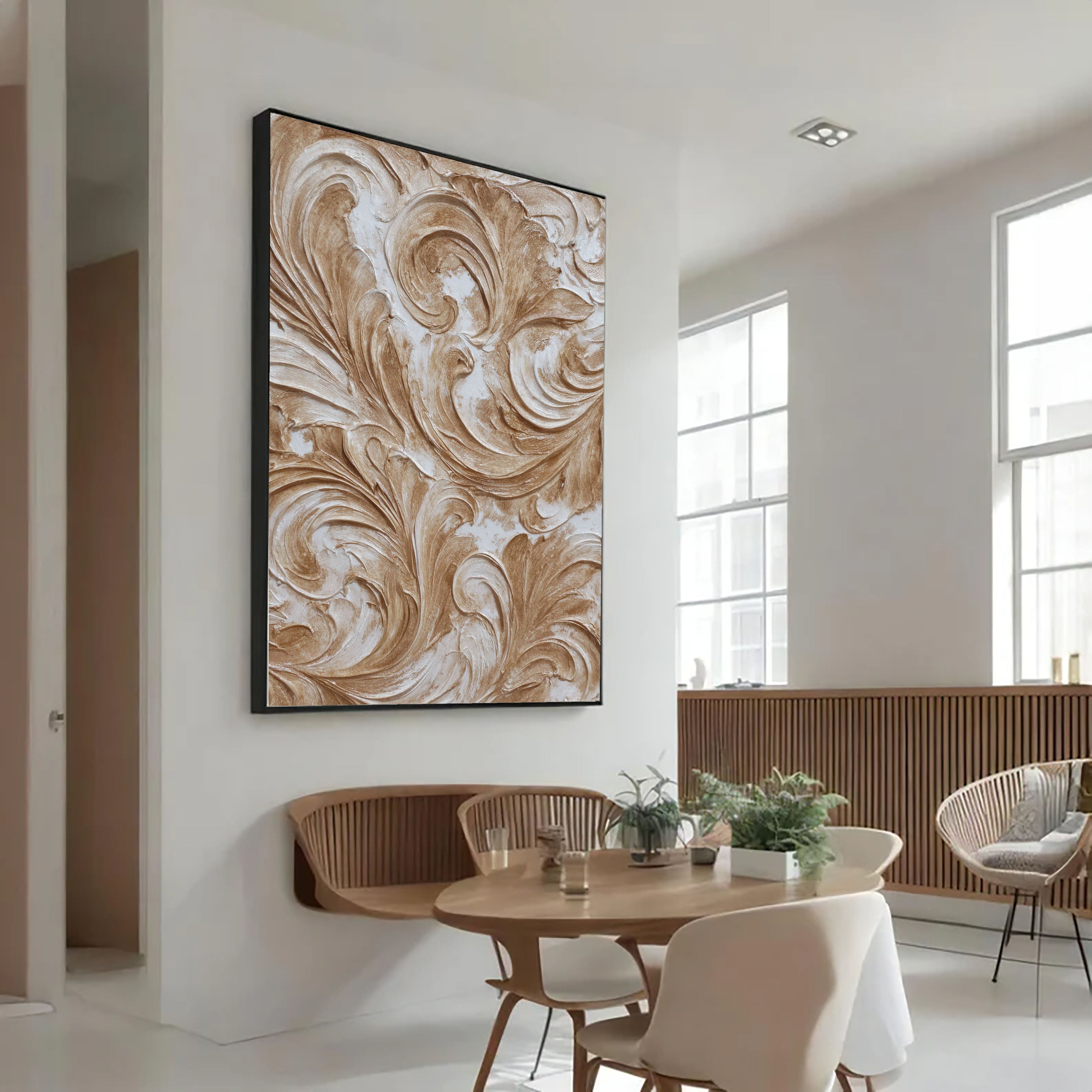 Warm Swirl Relief – 3