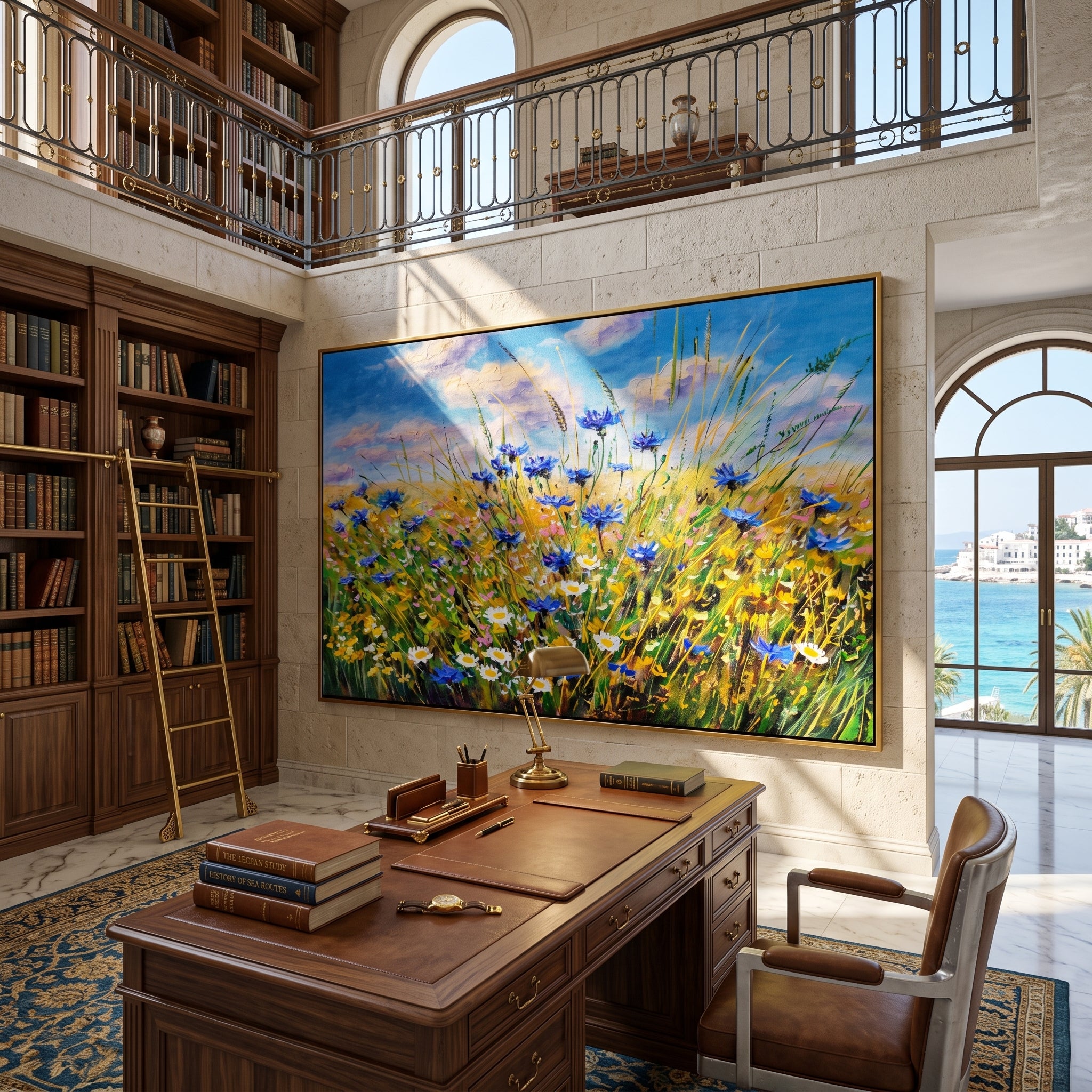 Cornflower Coastal Fields – 6