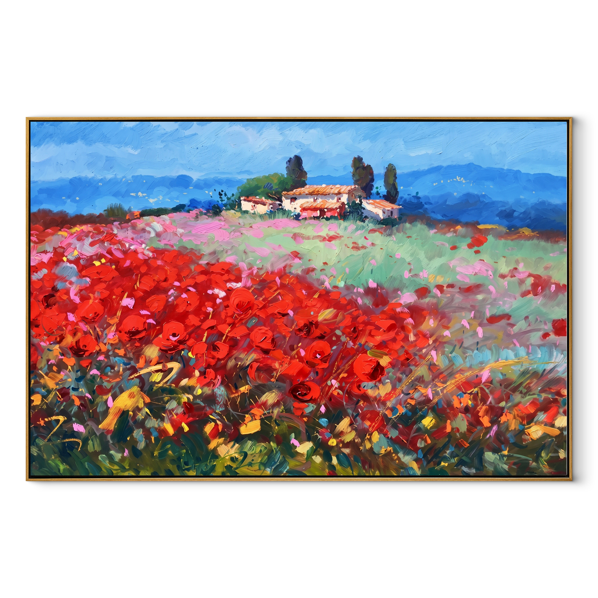 Crimson Hillside Farmhouse – 2