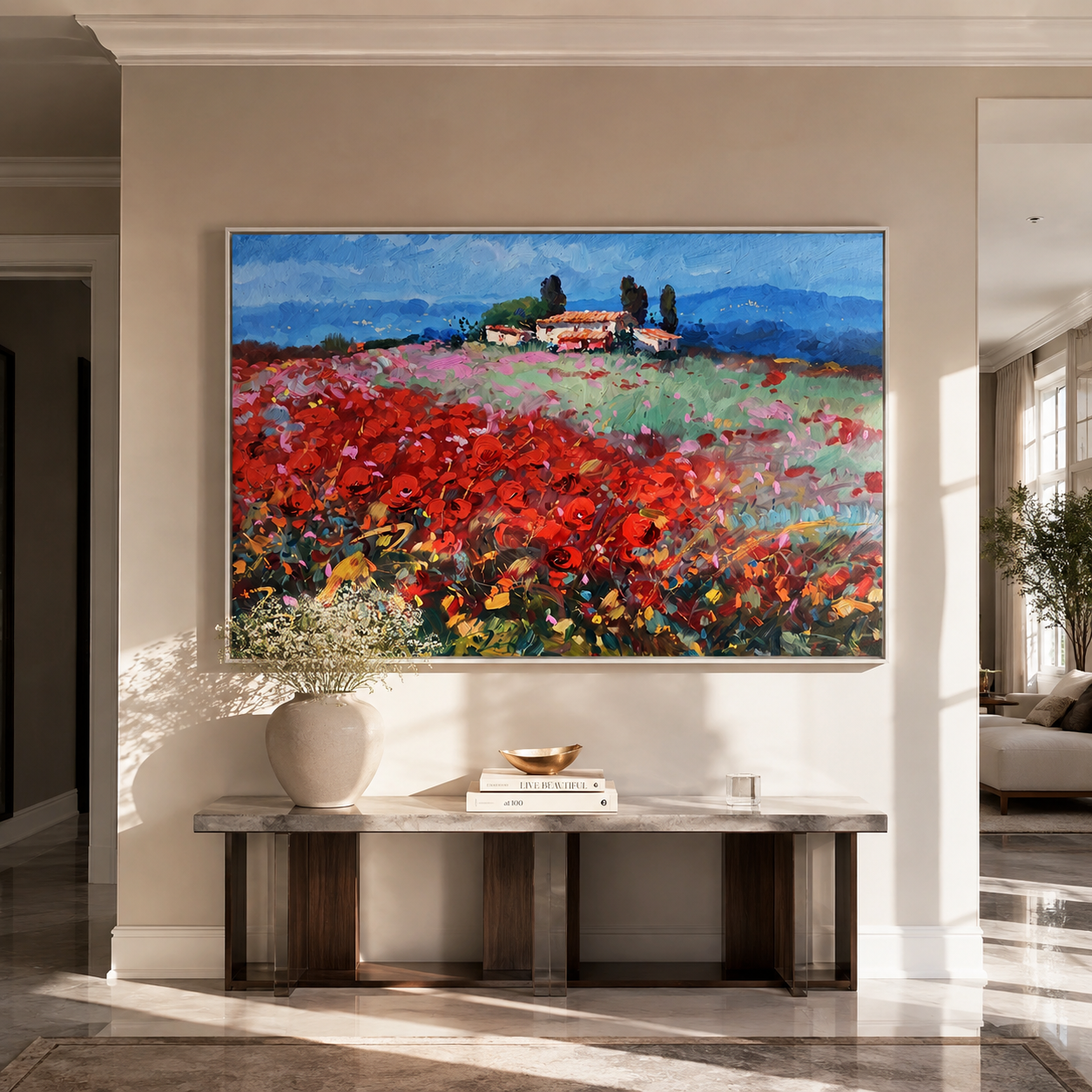 Crimson Hillside Farmhouse – 3