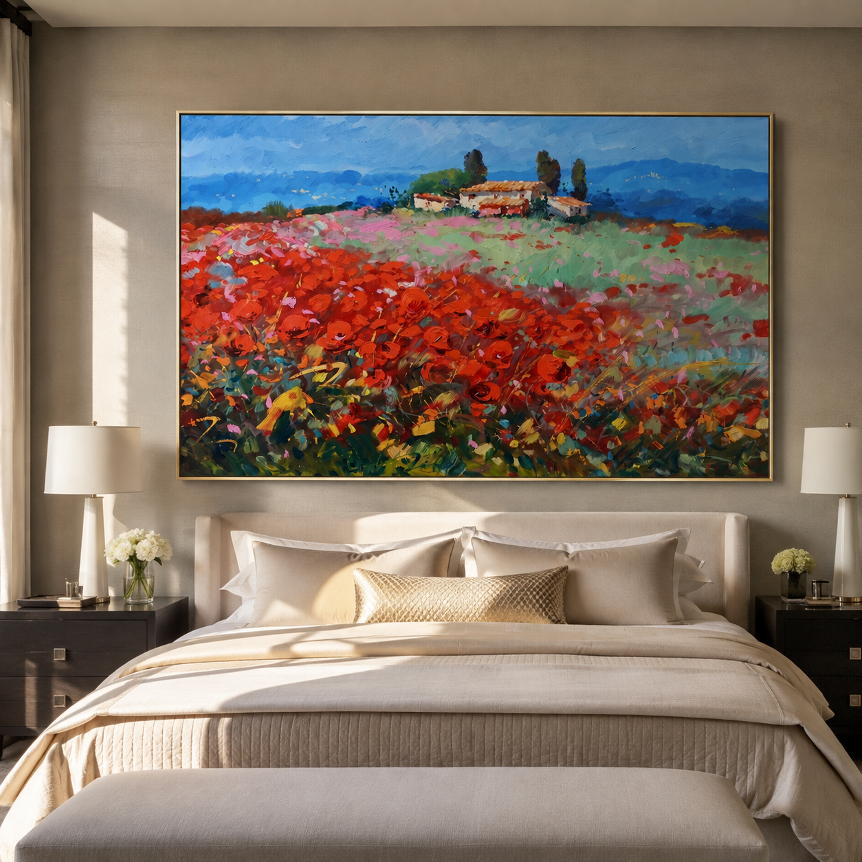 Crimson Hillside Farmhouse – 4