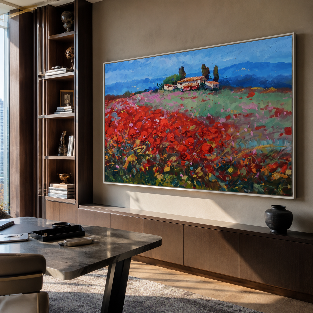 Crimson Hillside Farmhouse – 5