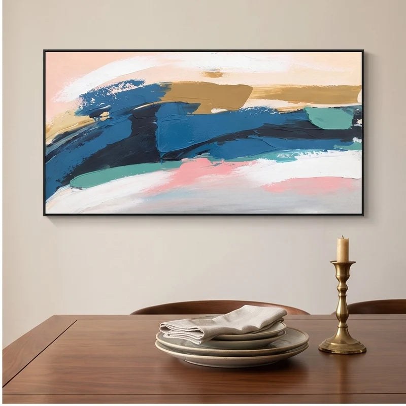 Blue Abstract Wall Art – 2