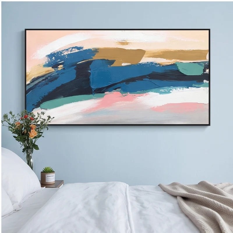 Blue Abstract Wall Art – 3