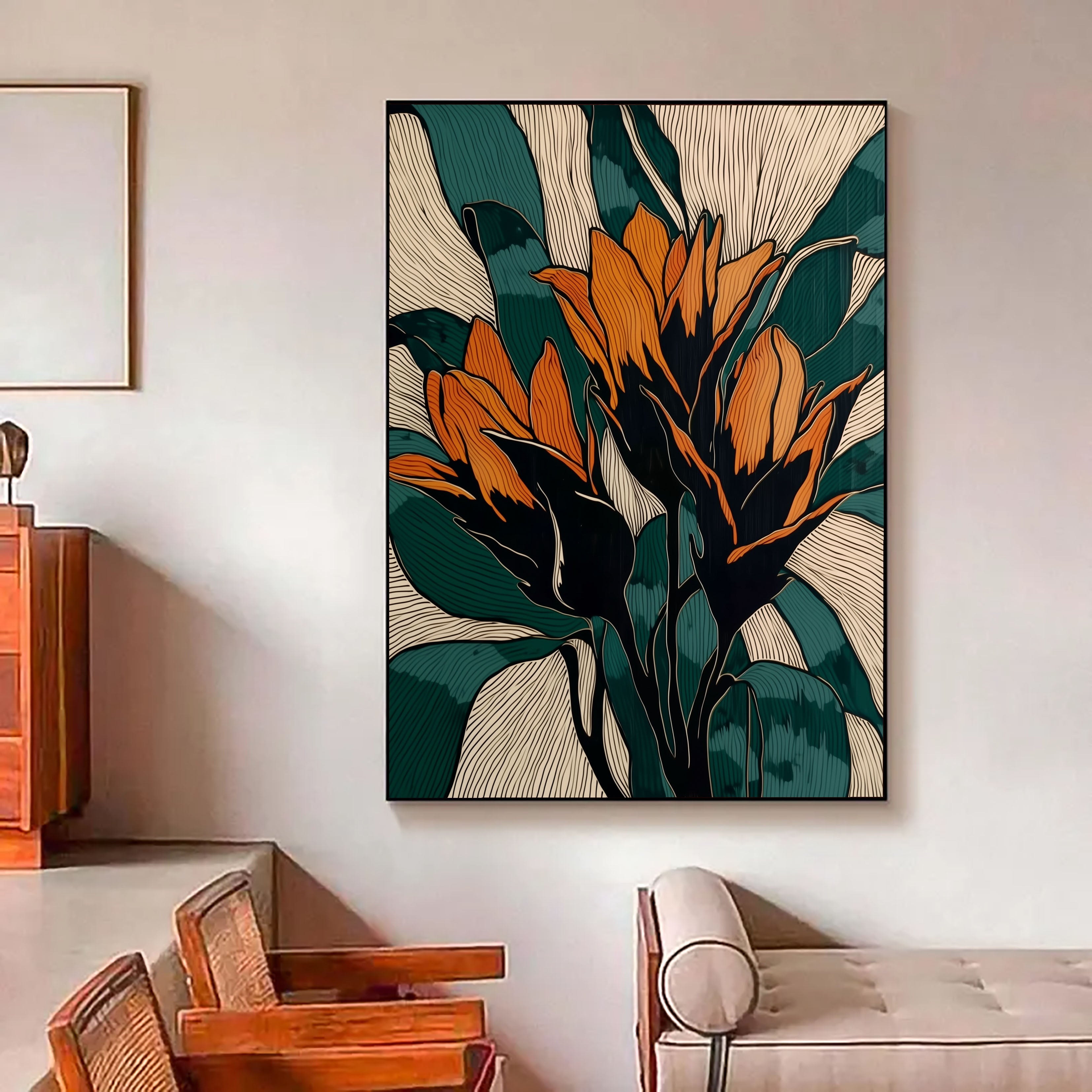 Bold Botanical Print