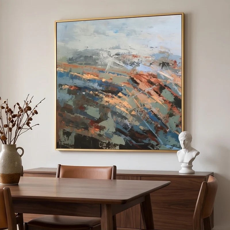Colorful Abstract Landscape Wall Art – 3