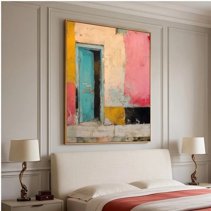 Colorful Architectural Abstract Wall Art – 2