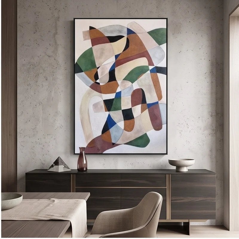 Colorful Geometric Abstract Wall Art – 4