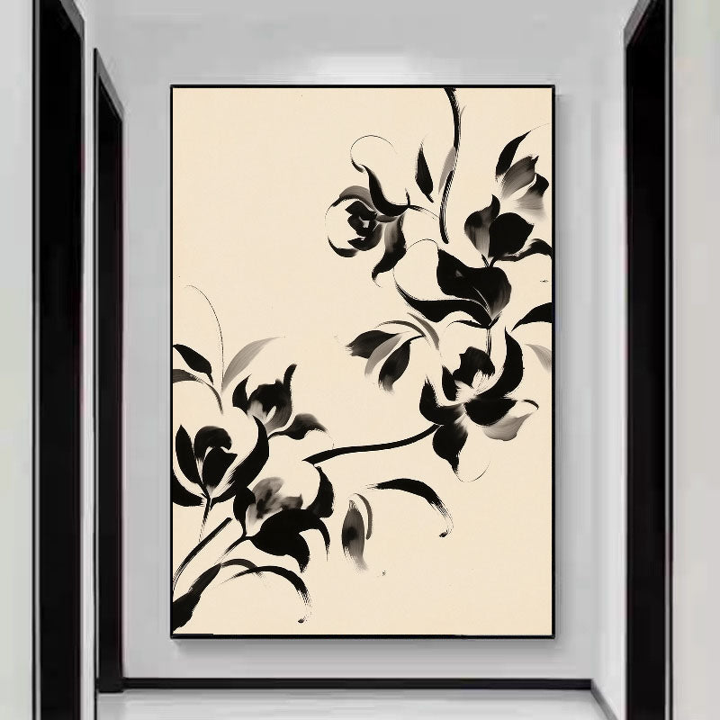 Elegant Ink Blossoms – 5