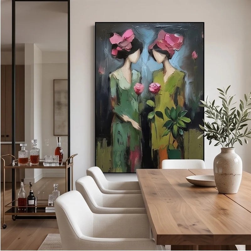 Floral Women Figurative Wall Art – 3