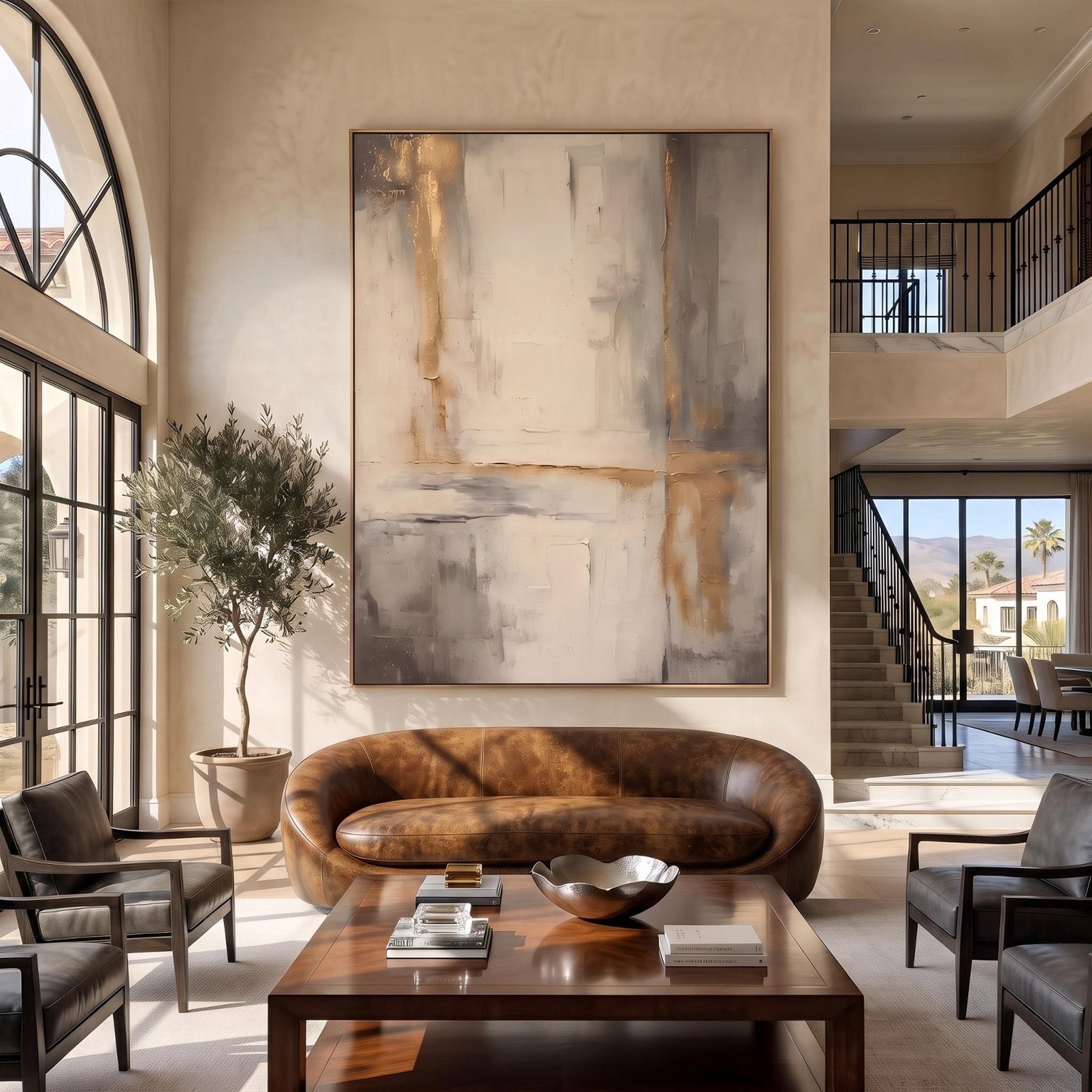 Gold Foil Luxury Wall Art