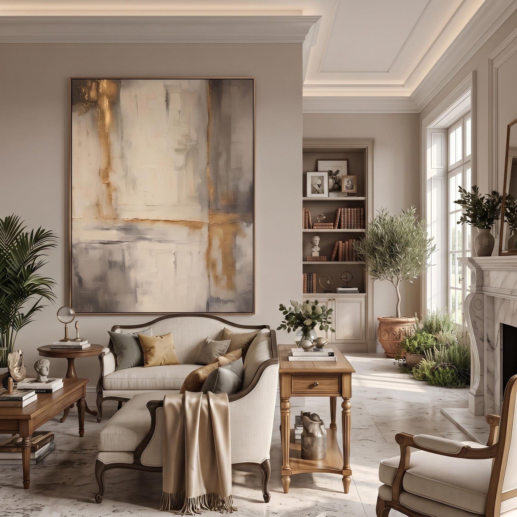 Gold Foil Luxury Wall Art – 4