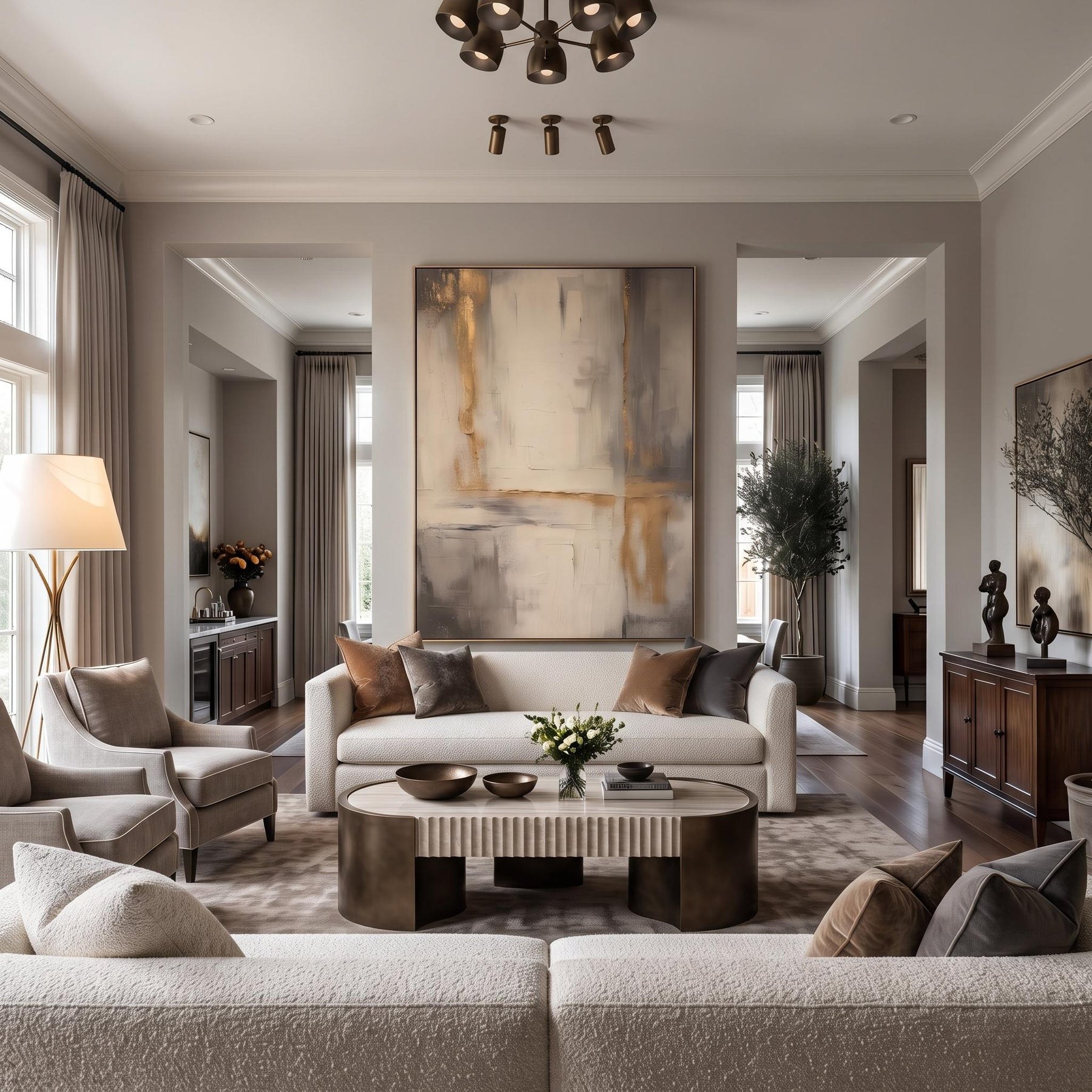 Gold Foil Luxury Wall Art – 6