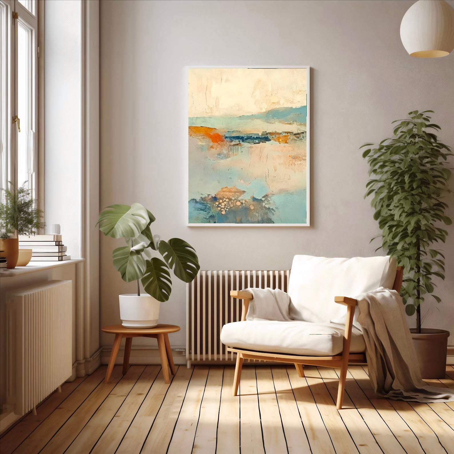 Muted Horizon Wash
