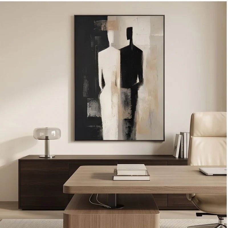 Neutral Figurative Abstract Wall Art – 2