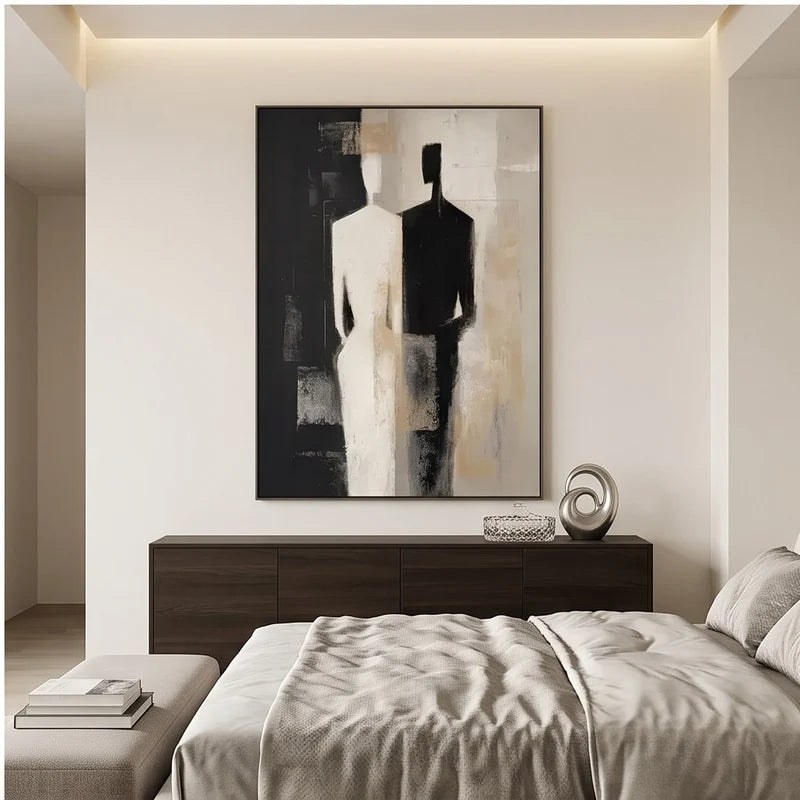 Neutral Figurative Abstract Wall Art – 4