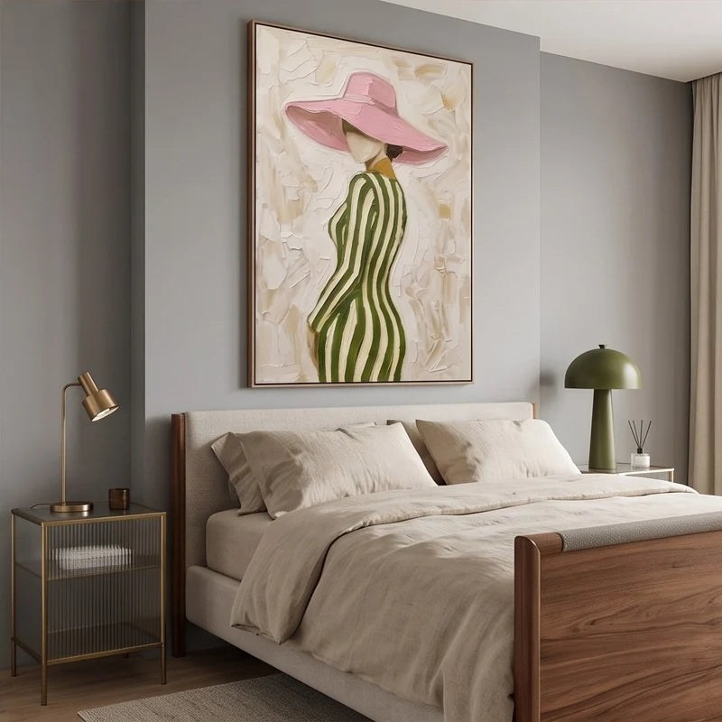 Textured Fashion Figure Wall Art – 4