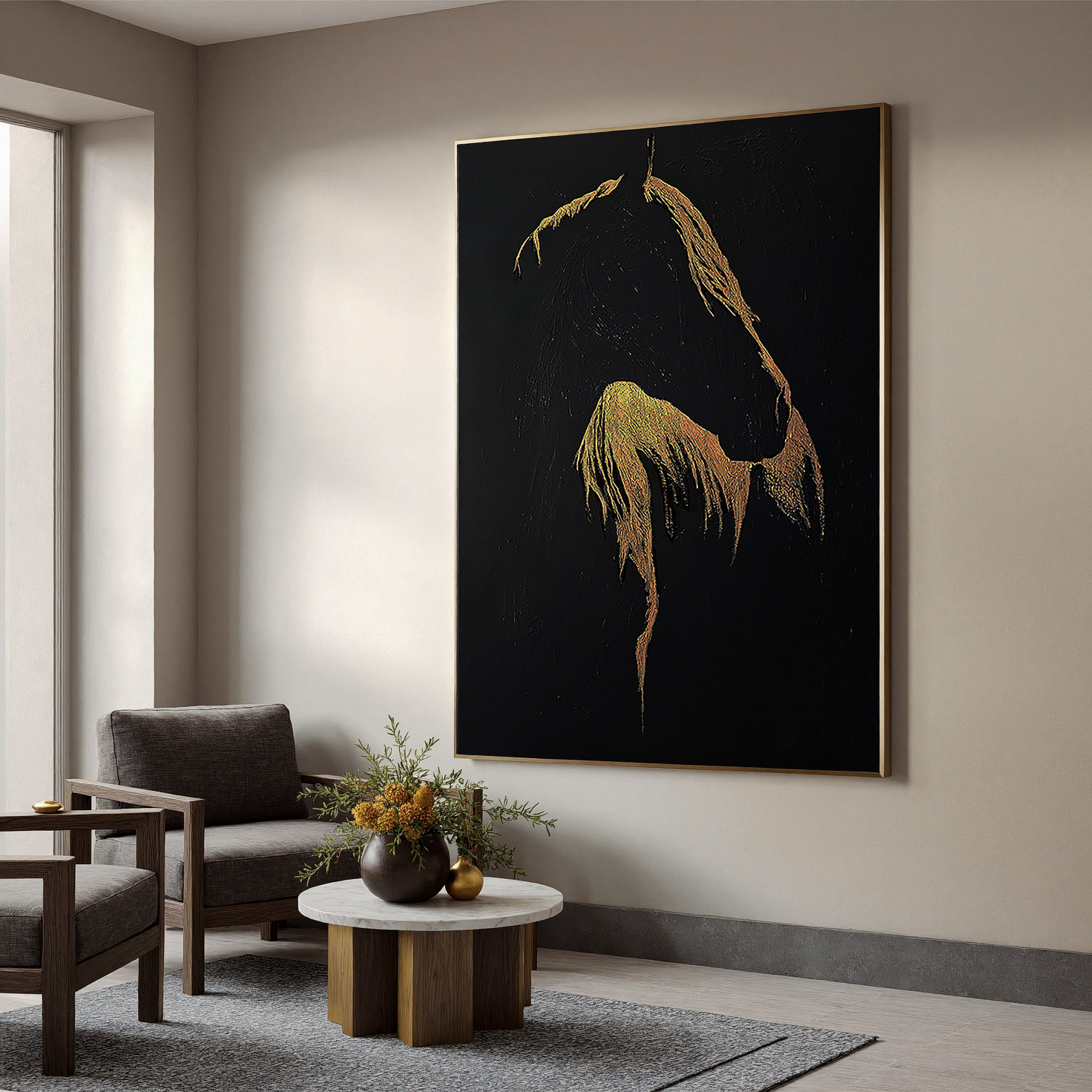 Golden Silhouette