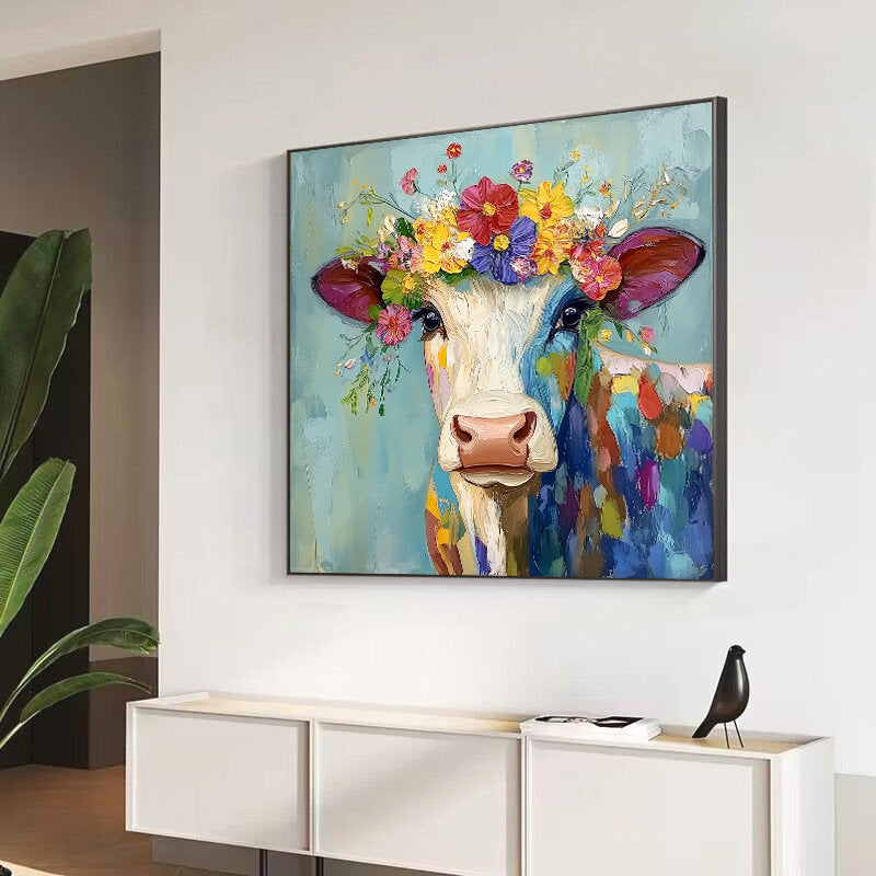 Floral Heifer