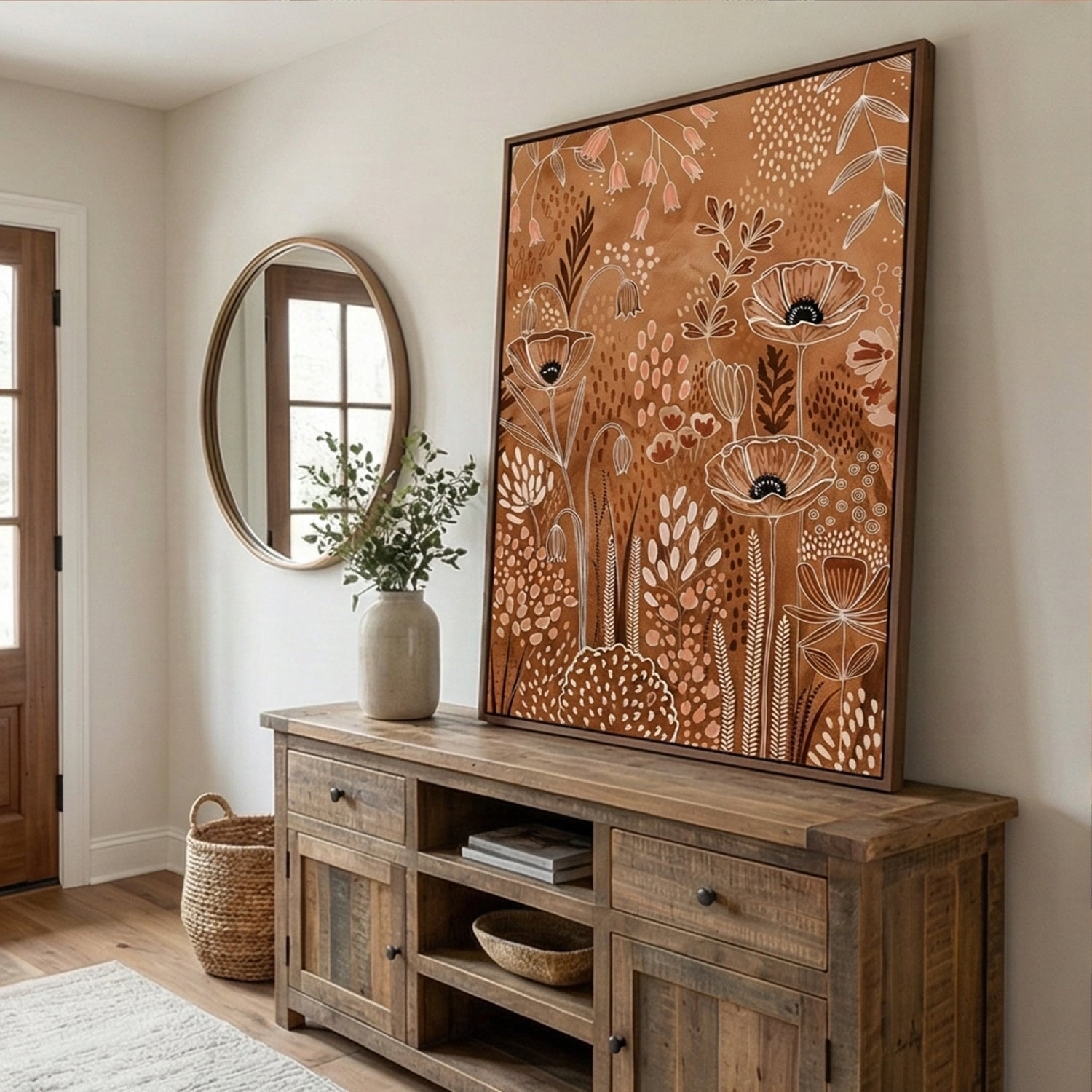 Wild Blossom Tapestry