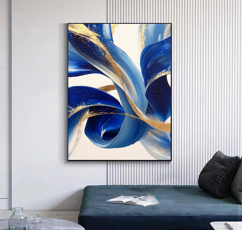 Cobalt Gold Swirl – 3