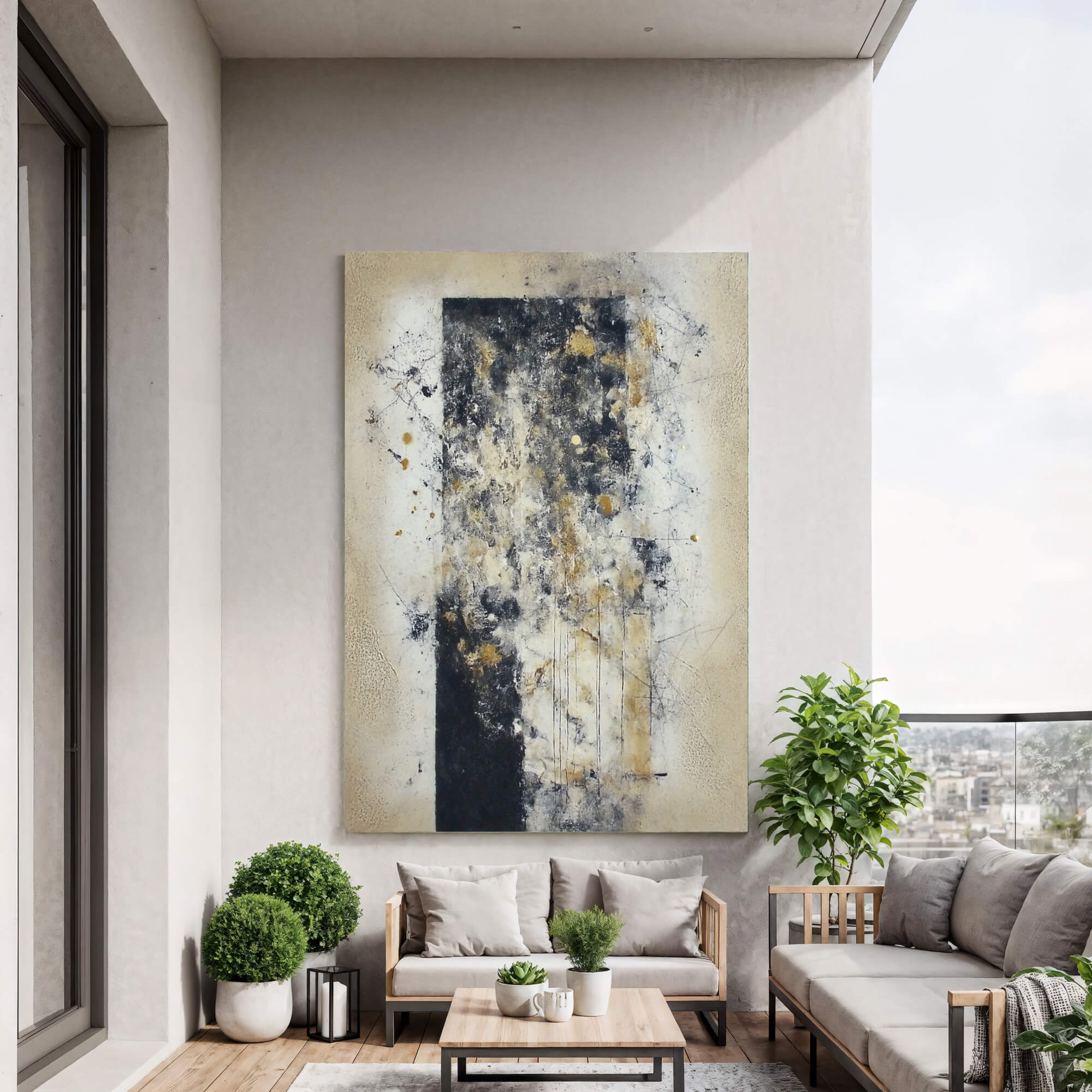 Gilded Faded Strata – 5