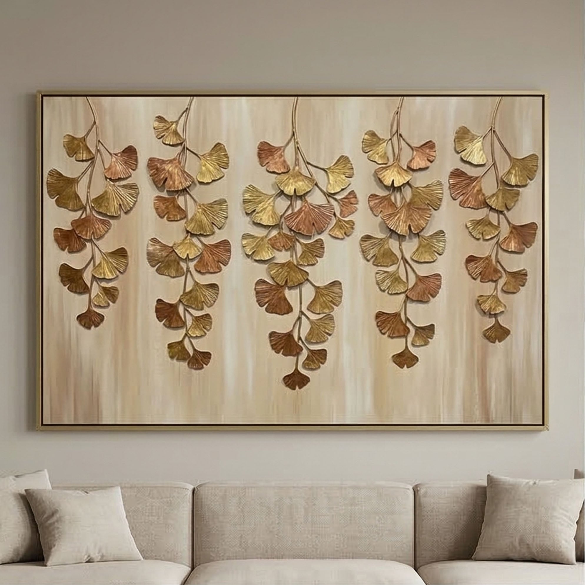 Gilded Ginkgo Cascade – 2