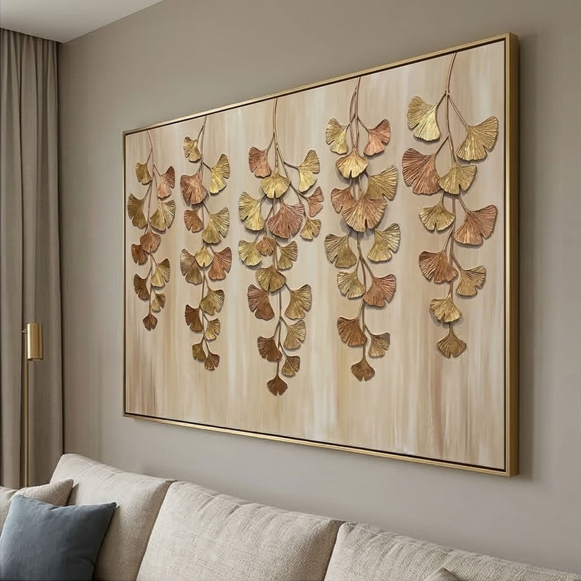 Gilded Ginkgo Cascade – 5