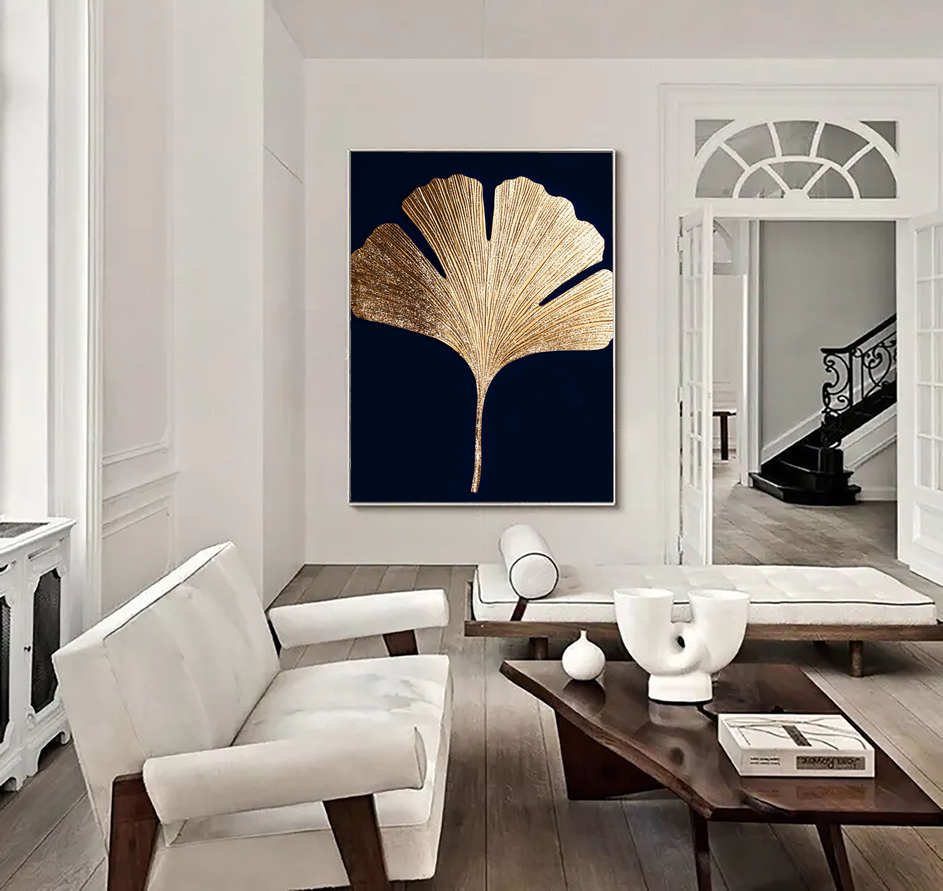 Gilded Ginkgo Leaf – 3