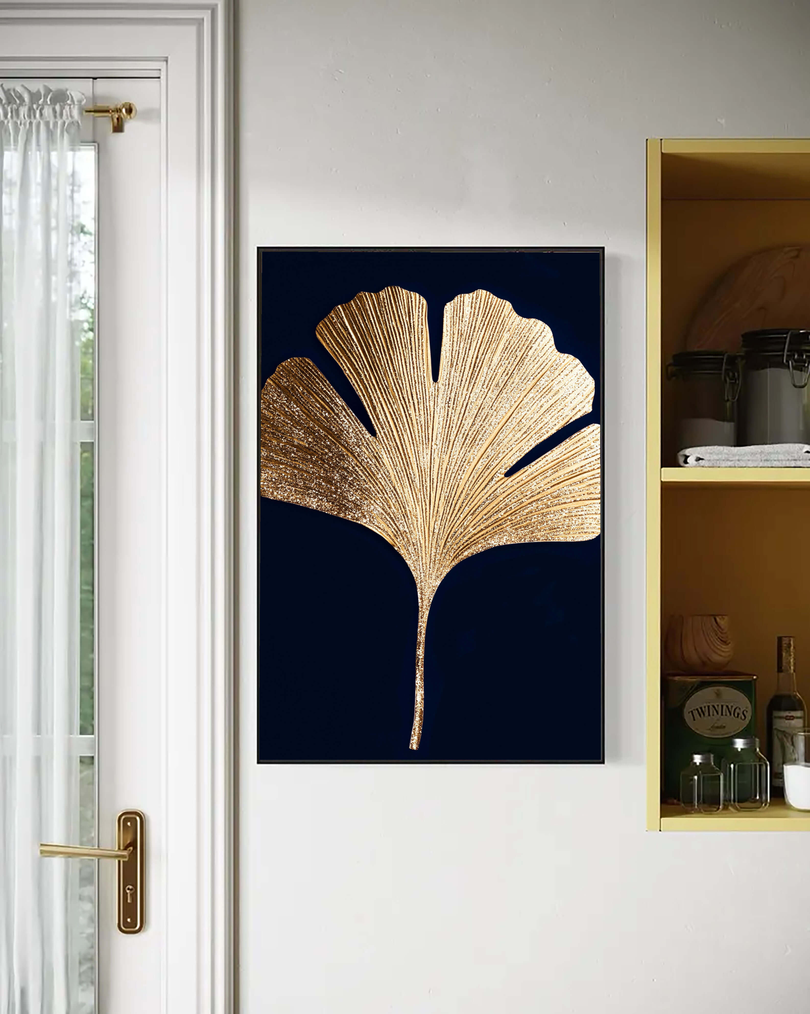 Gilded Ginkgo Leaf – 5