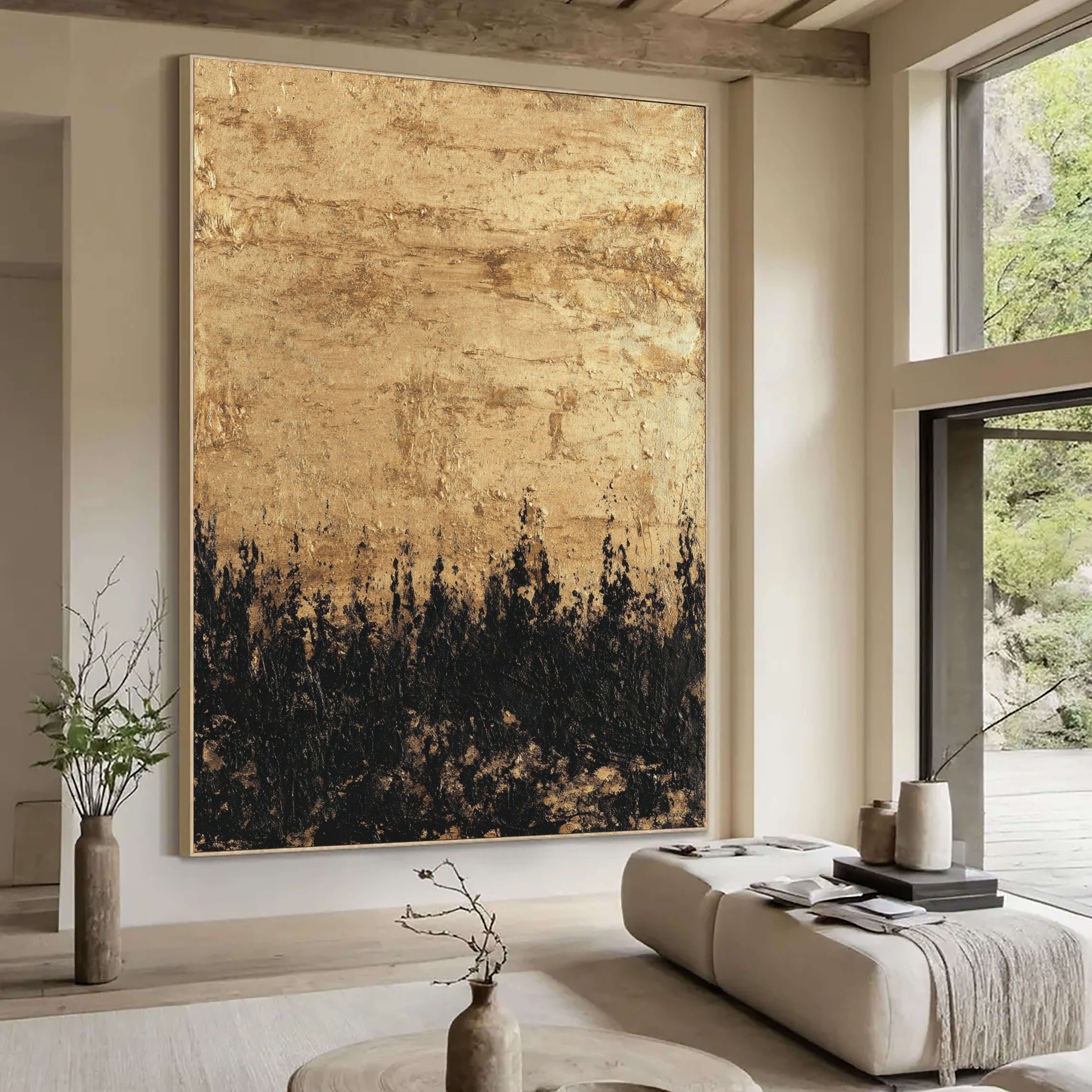 Gilded Horizon Silhouette – 2