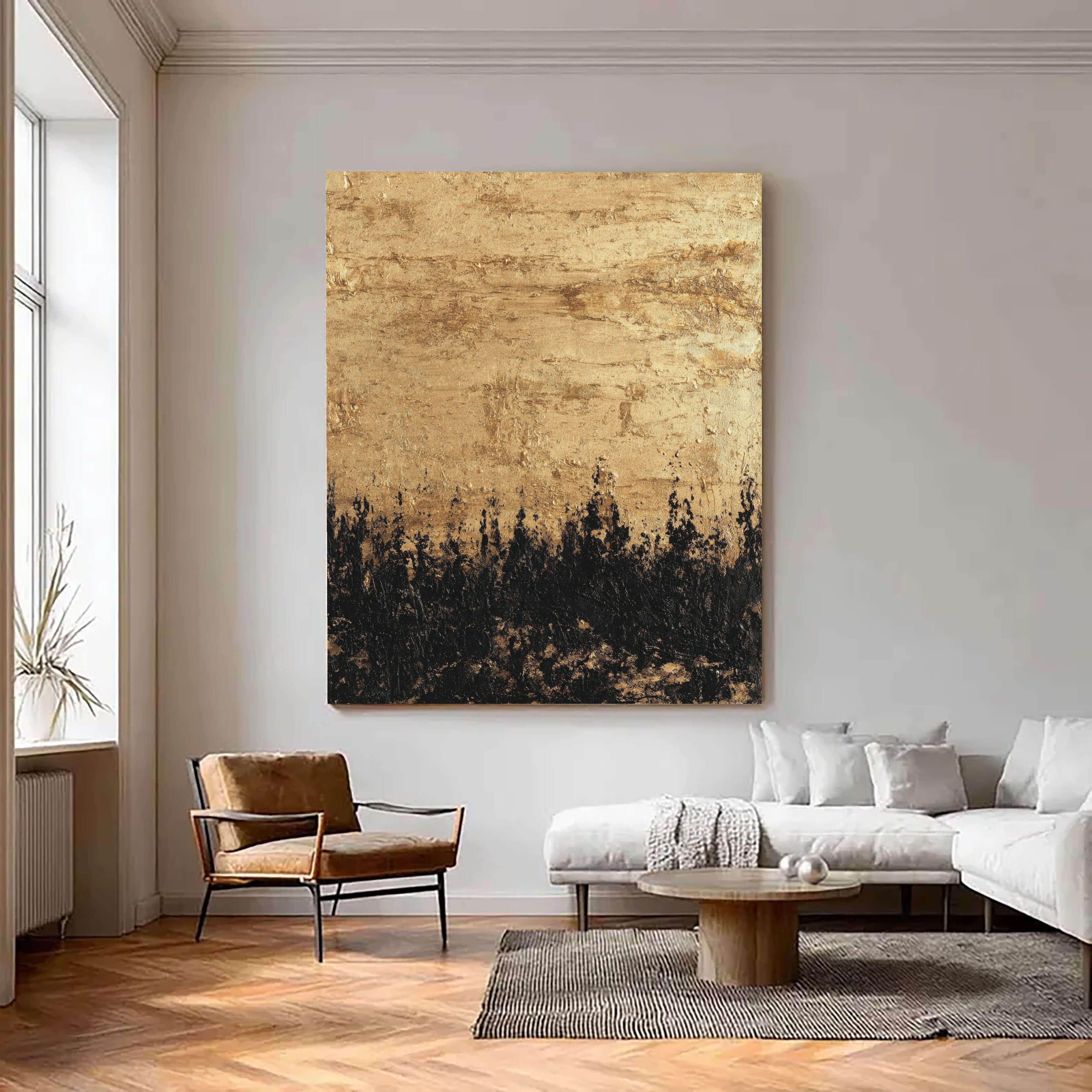 Gilded Horizon Silhouette – 3