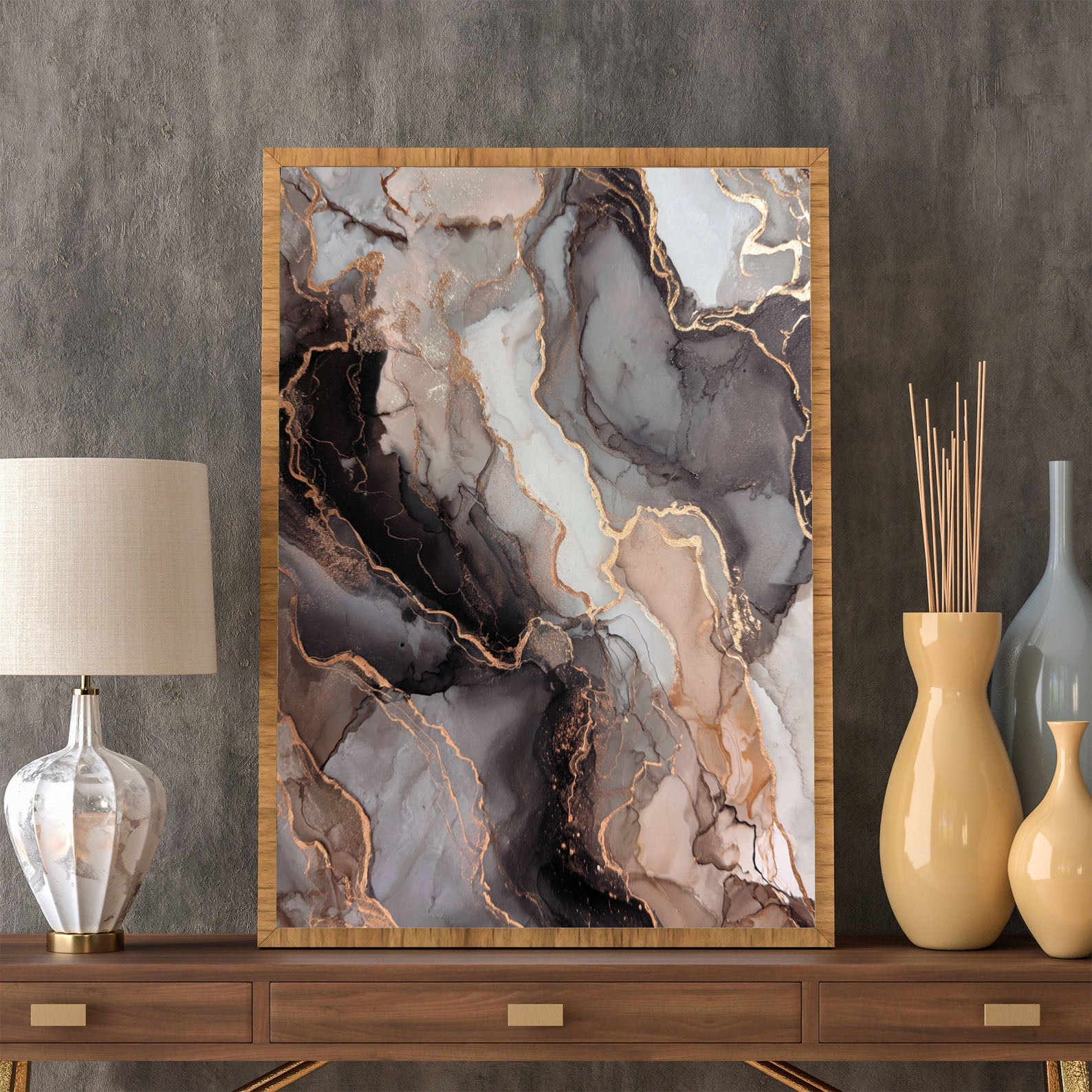 Gilded Marble Veins – 4