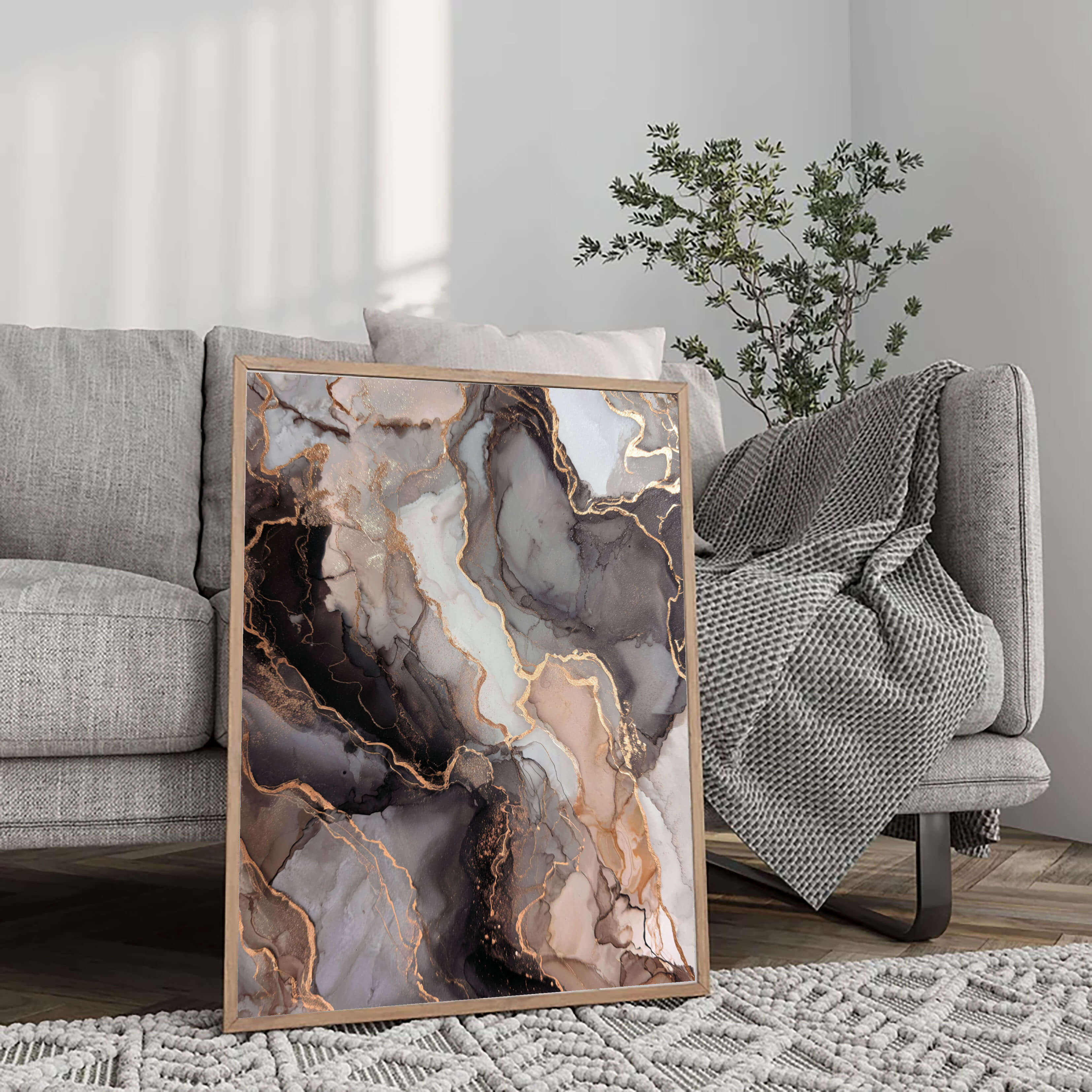 Gilded Marble Veins – 5