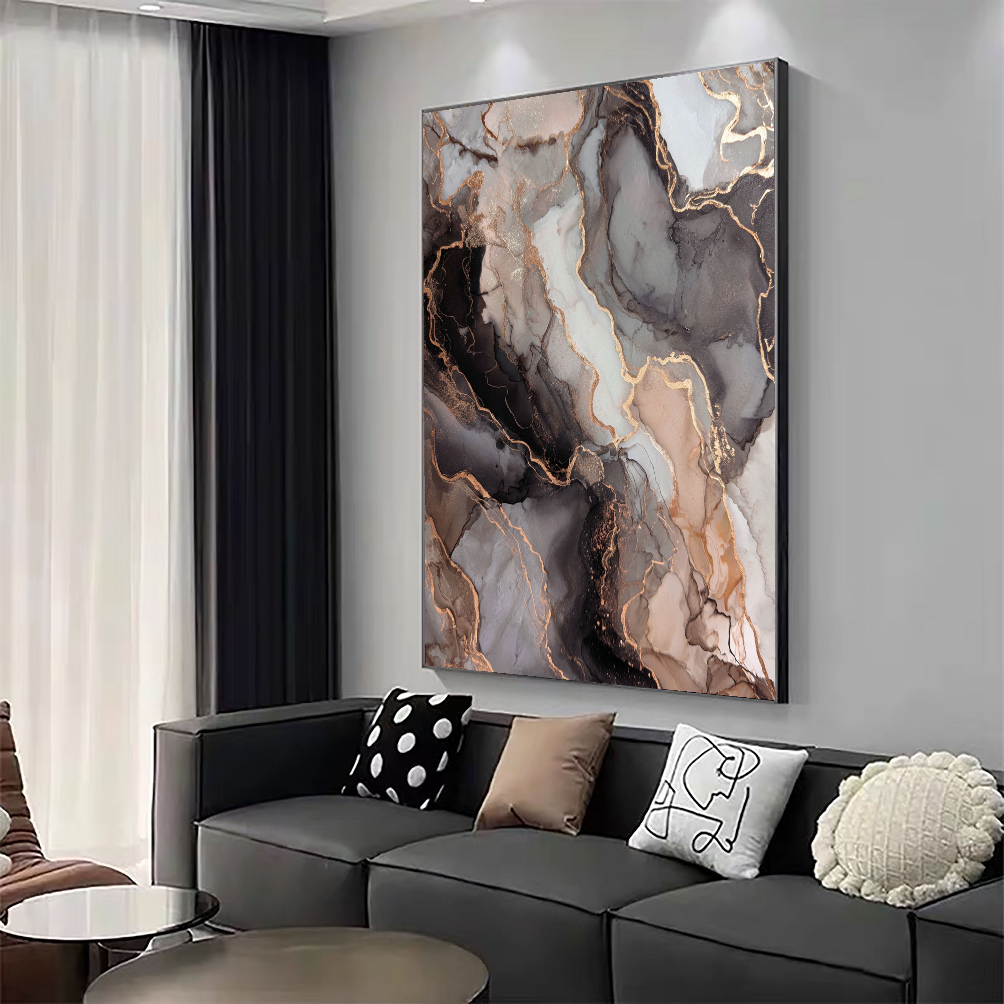 Gilded Marble Veins – 6