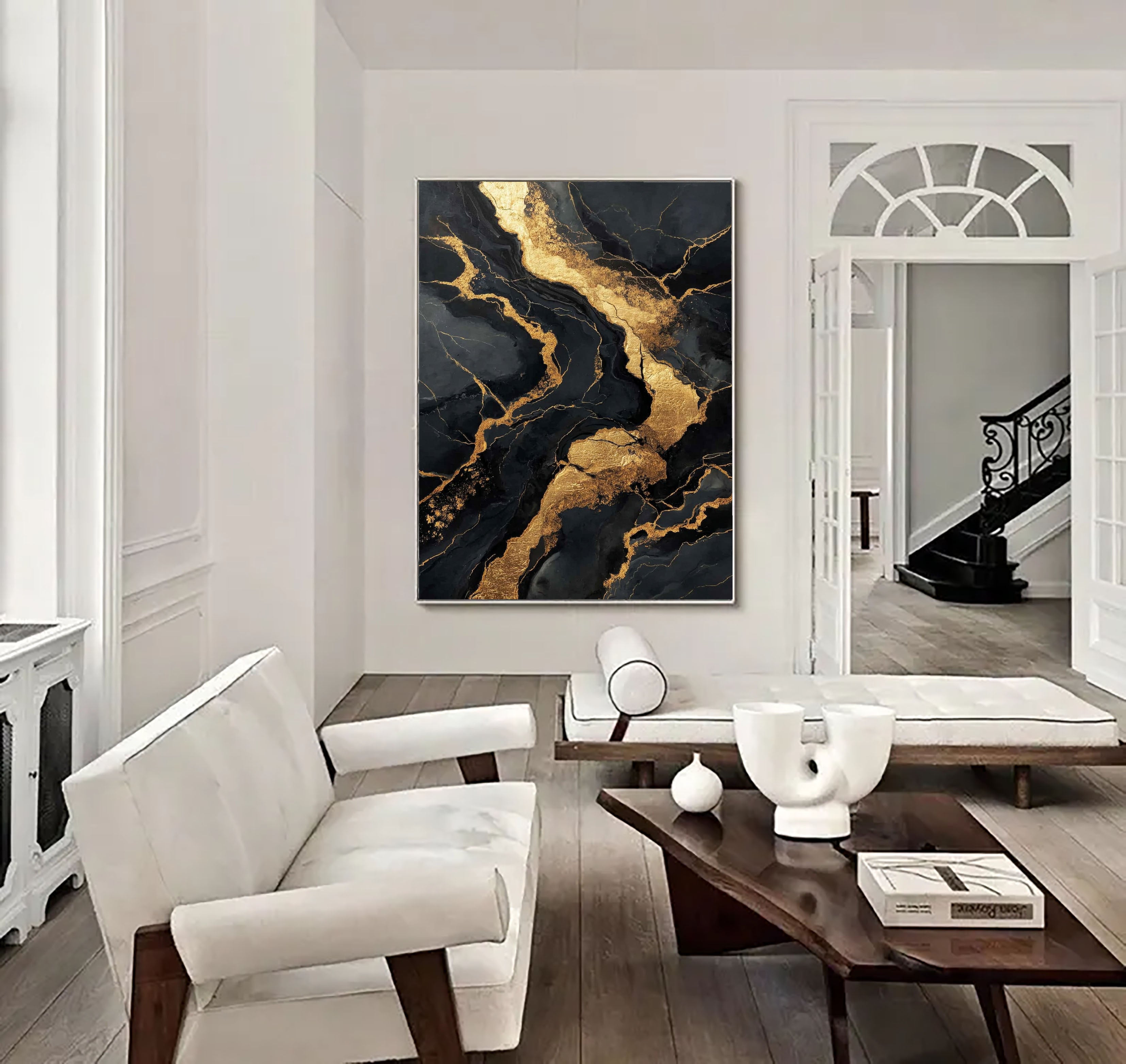 Gilded Onyx Currents – 3