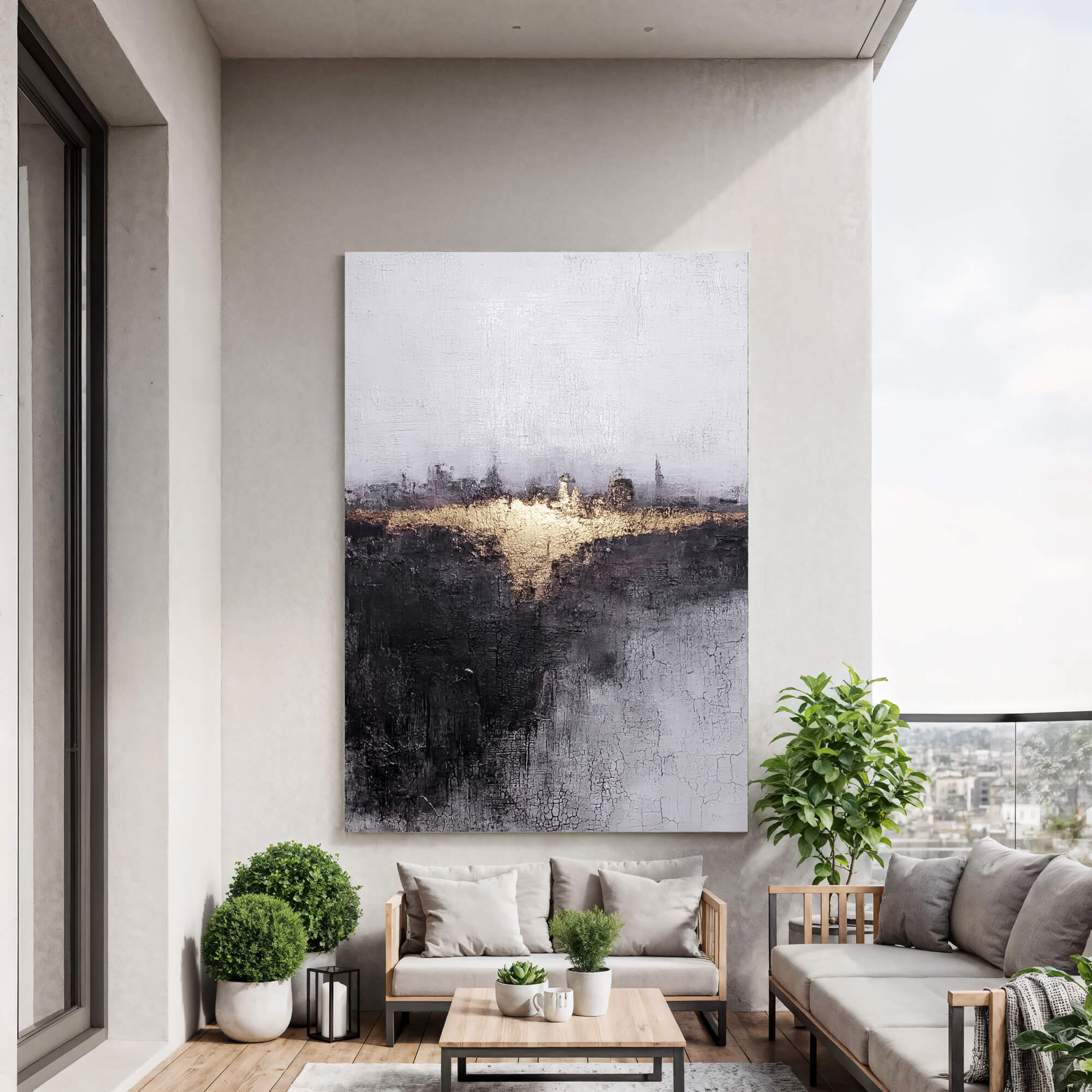 Gilded Skyline Glow – 3