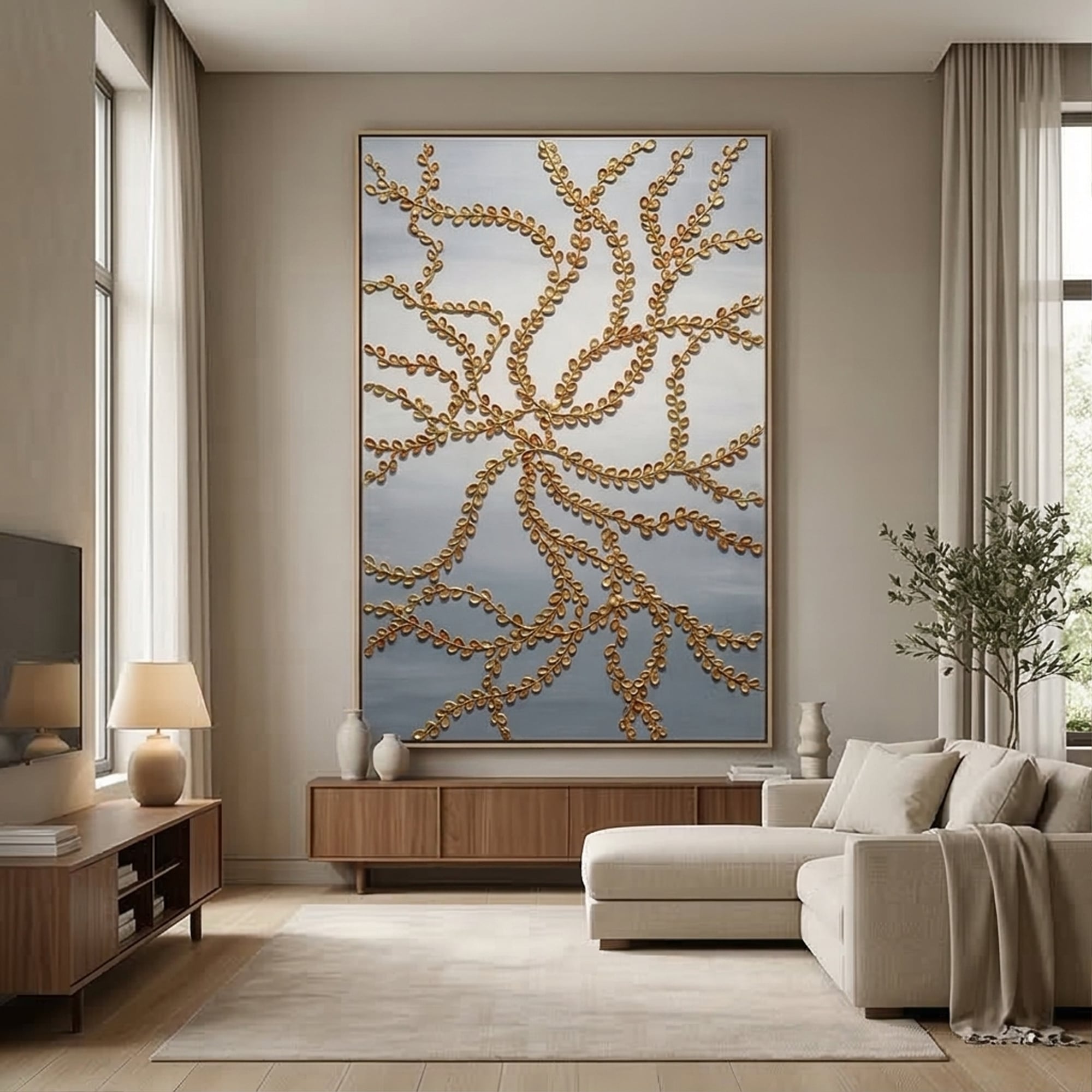 Gilded Vine Lace