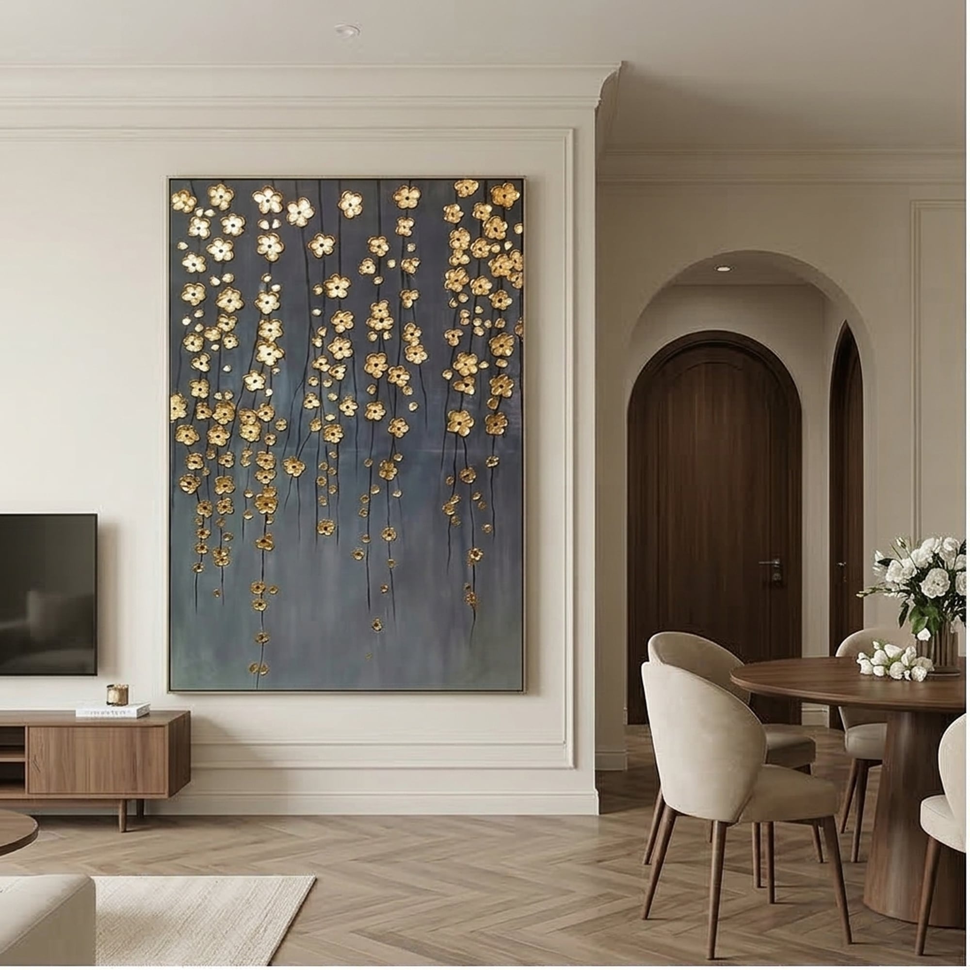Golden Blossom Rain – 4