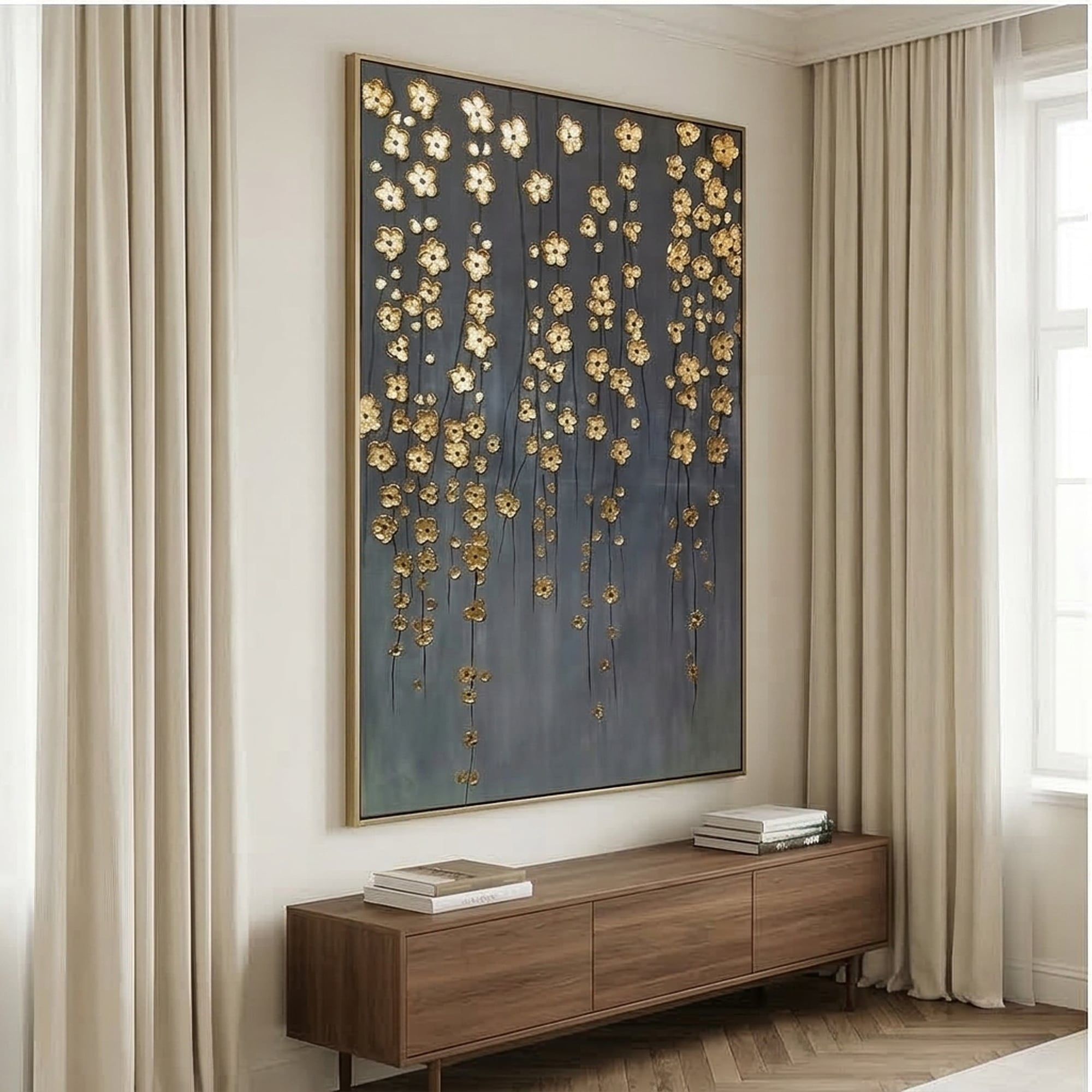 Golden Blossom Rain – 5
