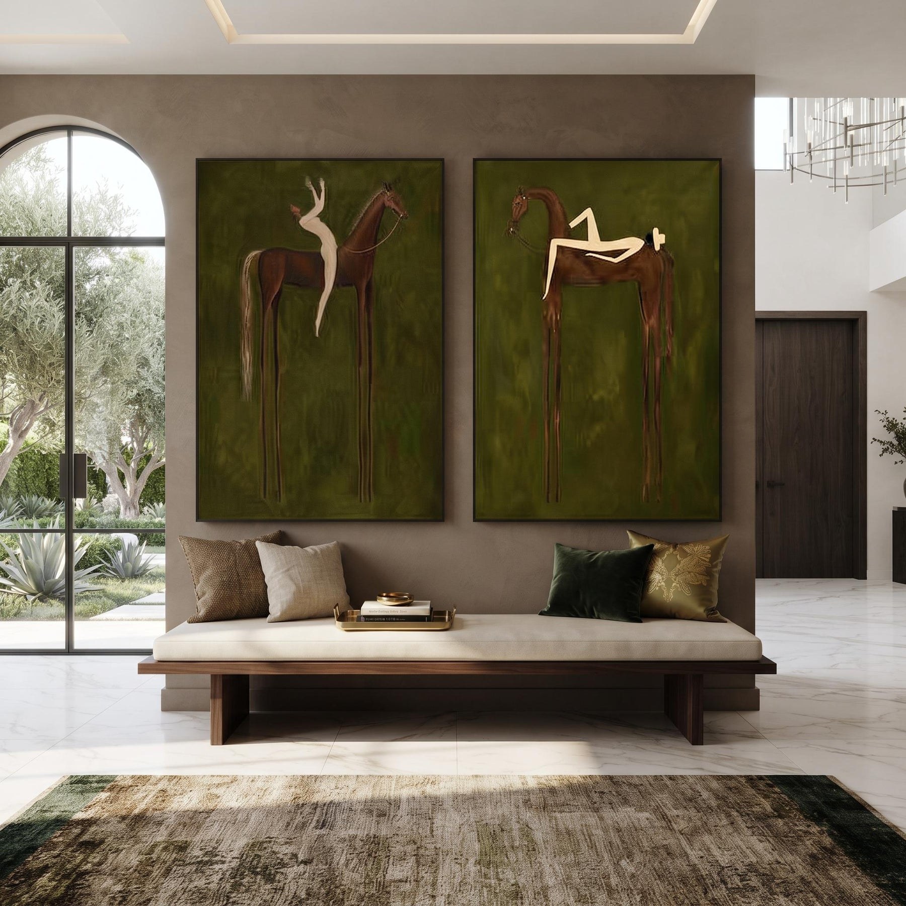 Horse & Figure Set – 3