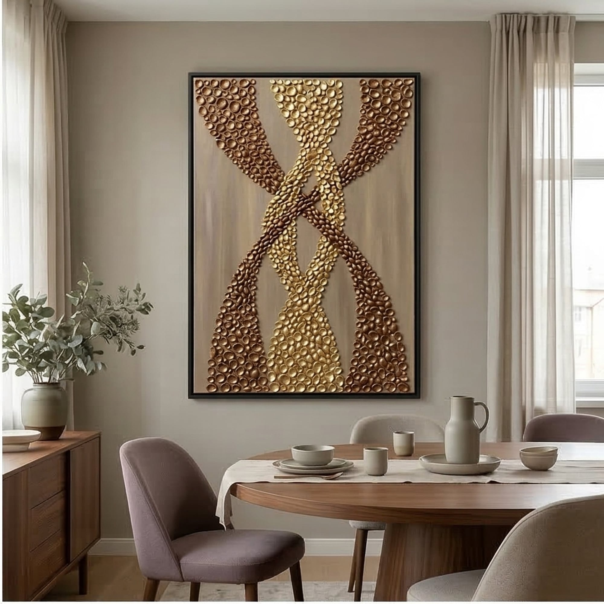 Interwoven Golden Tides