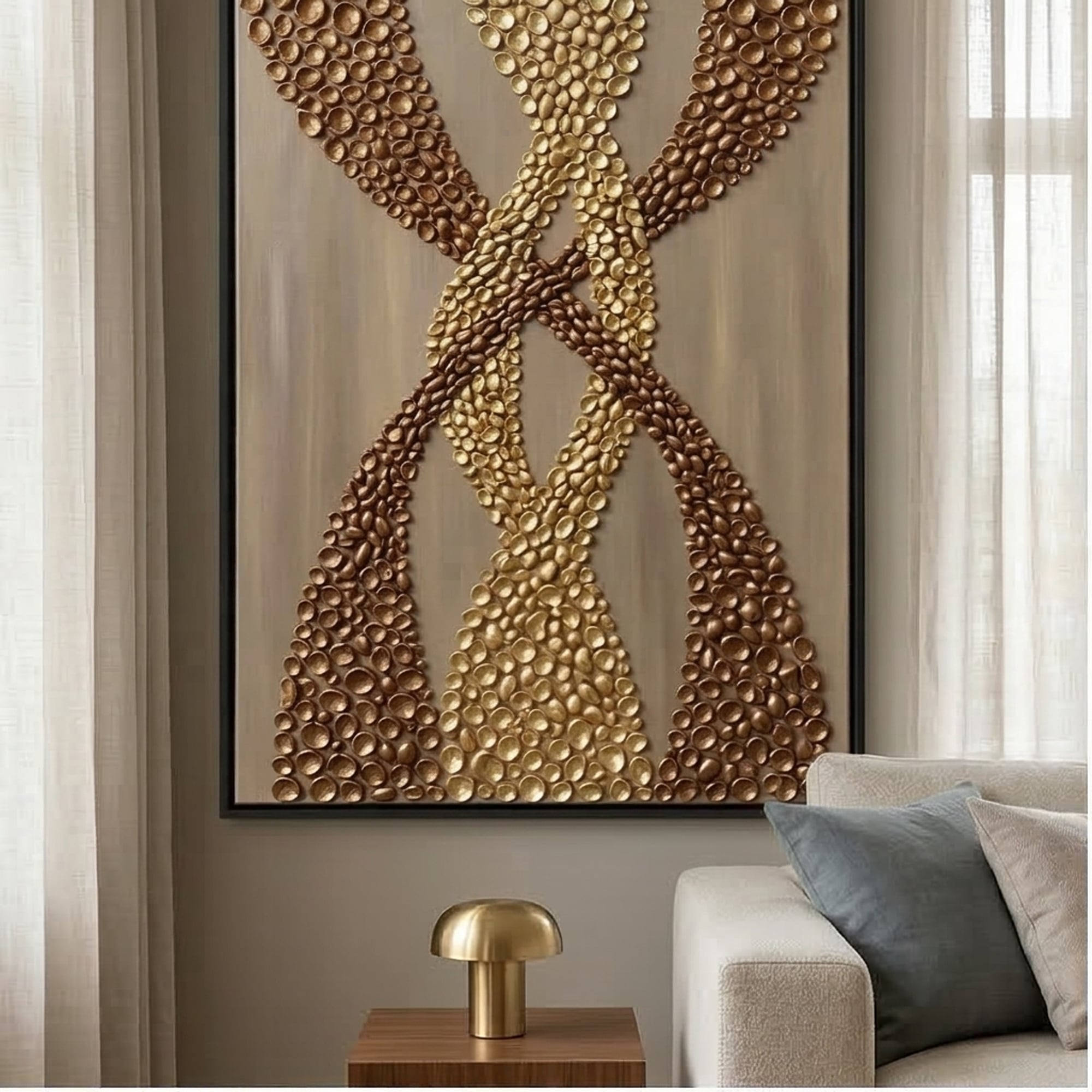 Interwoven Golden Tides – 2