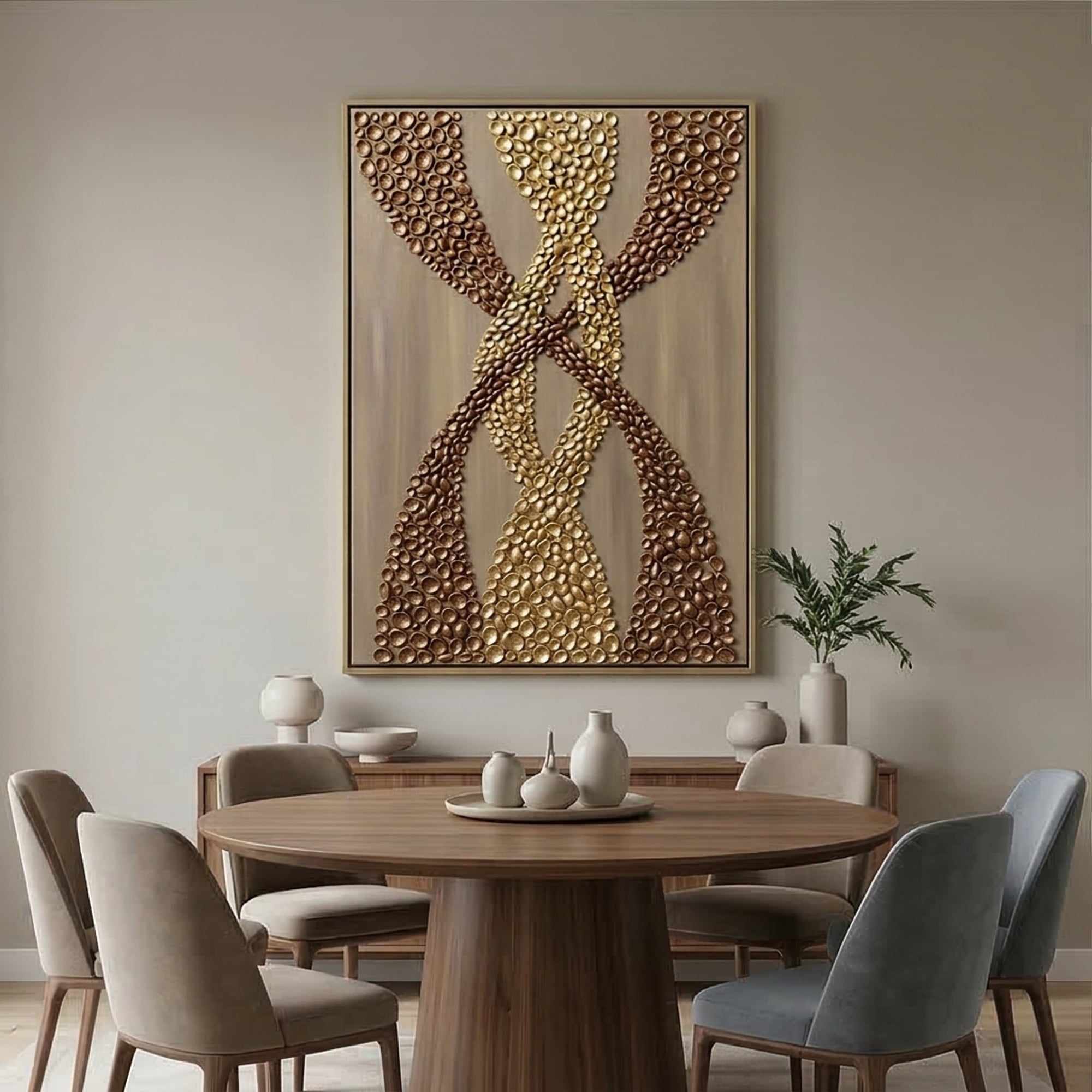 Interwoven Golden Tides – 3
