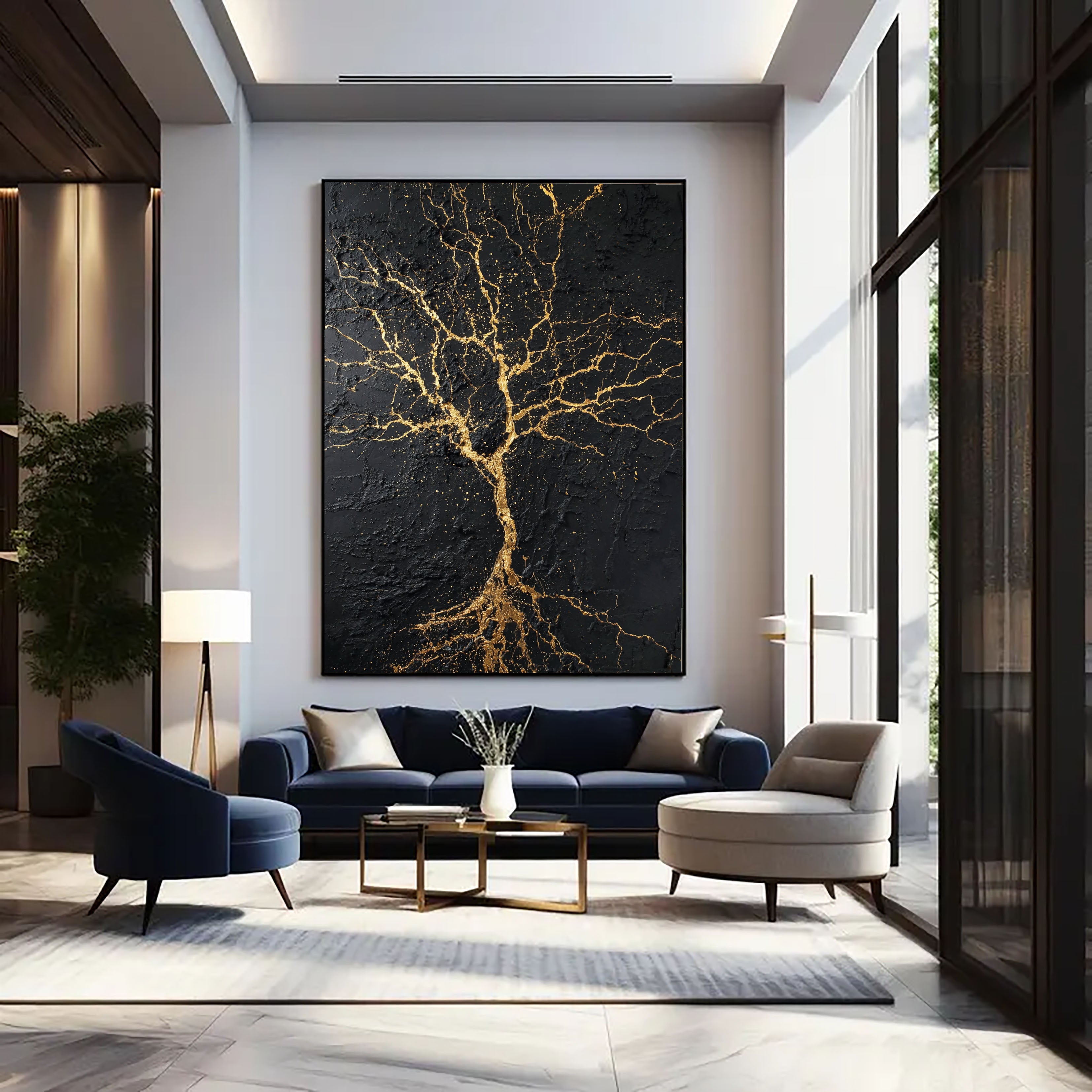 Kintsugi Tree of Light