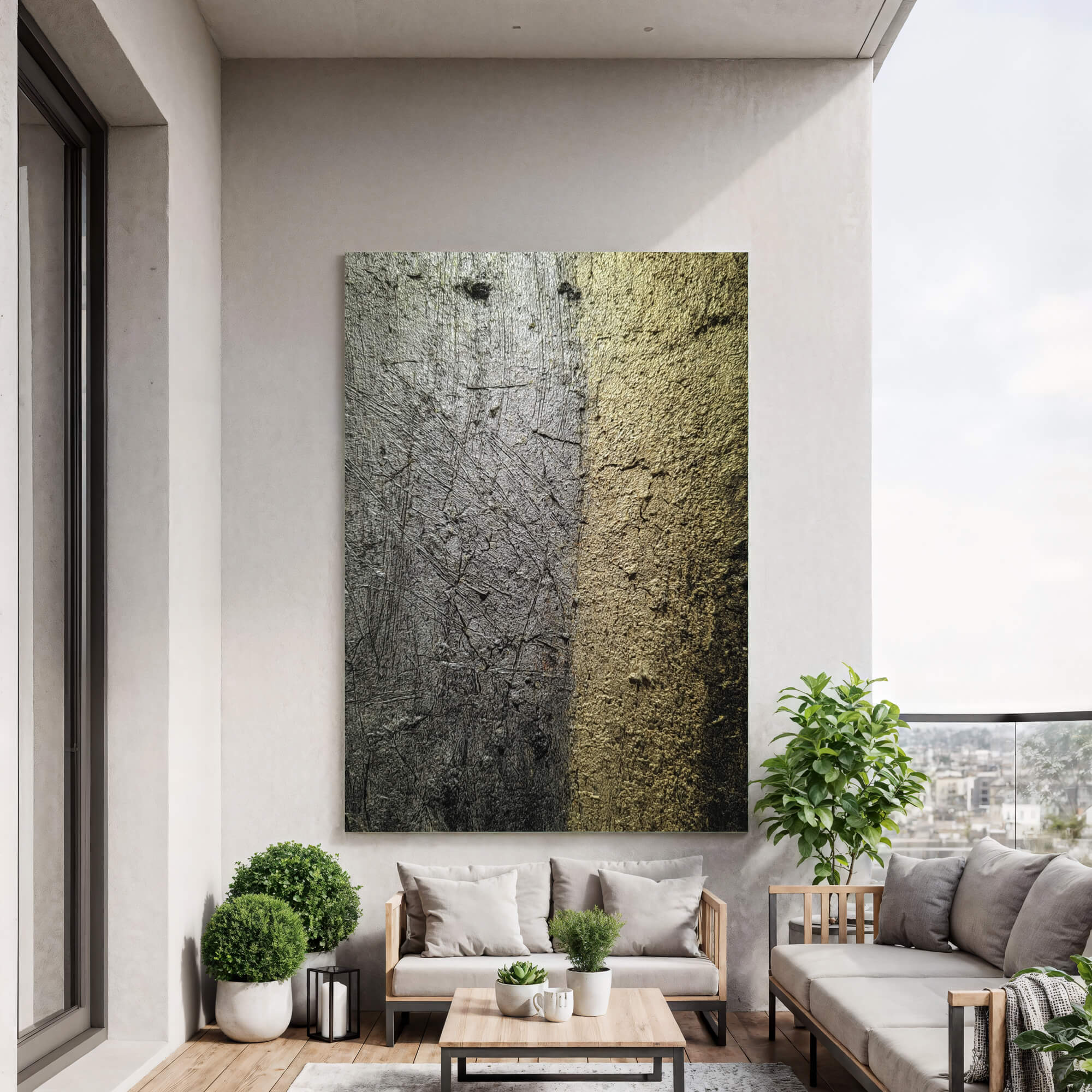 Metallic Textured Divide – 5