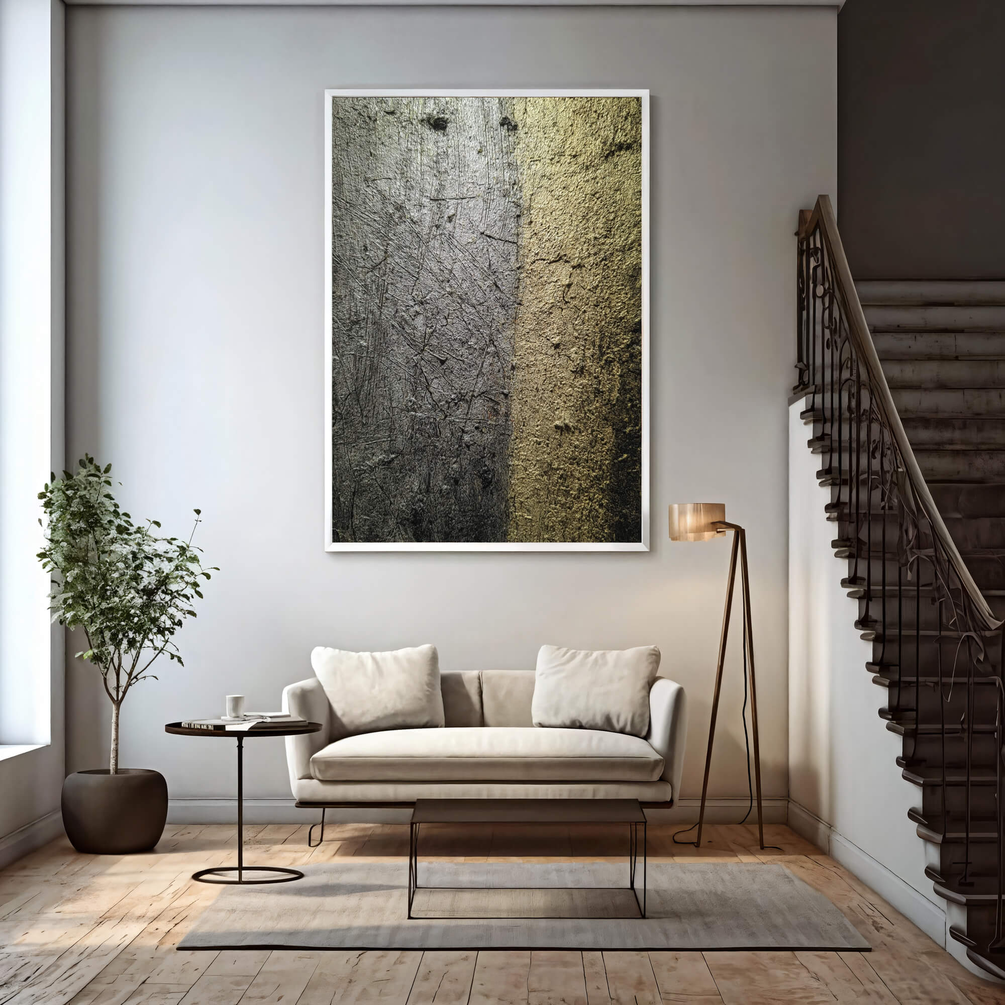 Metallic Textured Divide – 6
