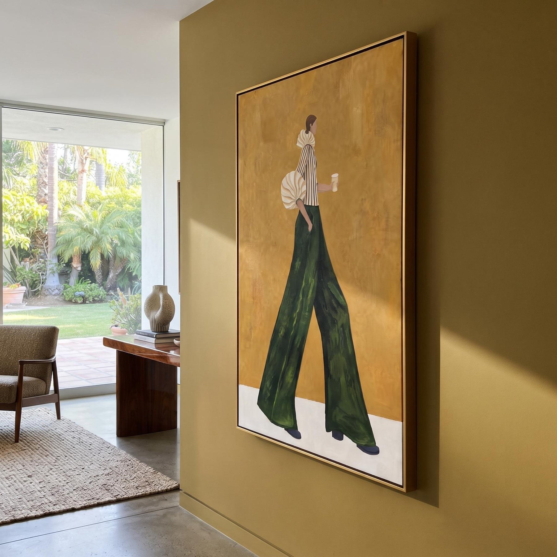 Modern Figurative Lady Wall Decor – 2