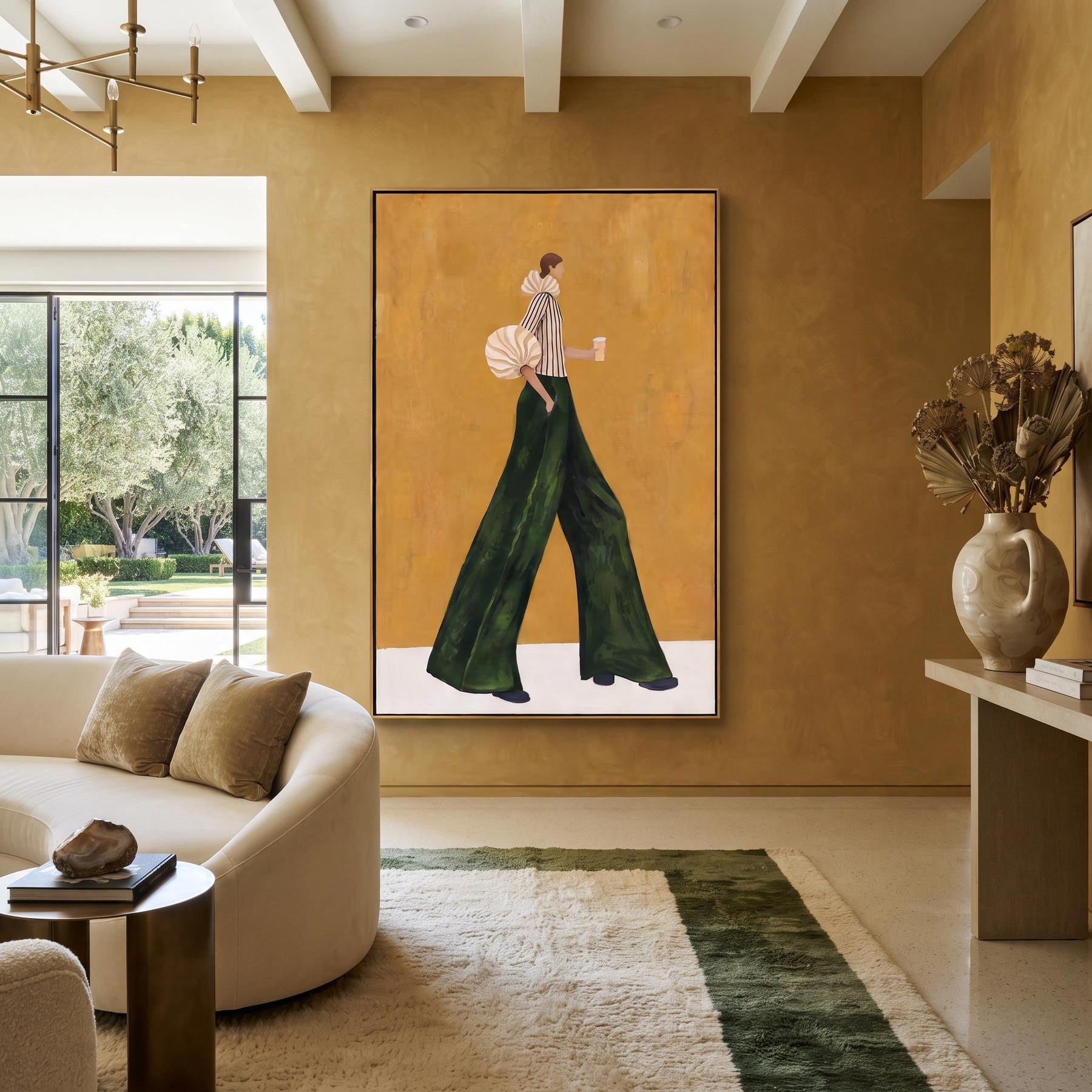 Modern Figurative Lady Wall Decor – 3